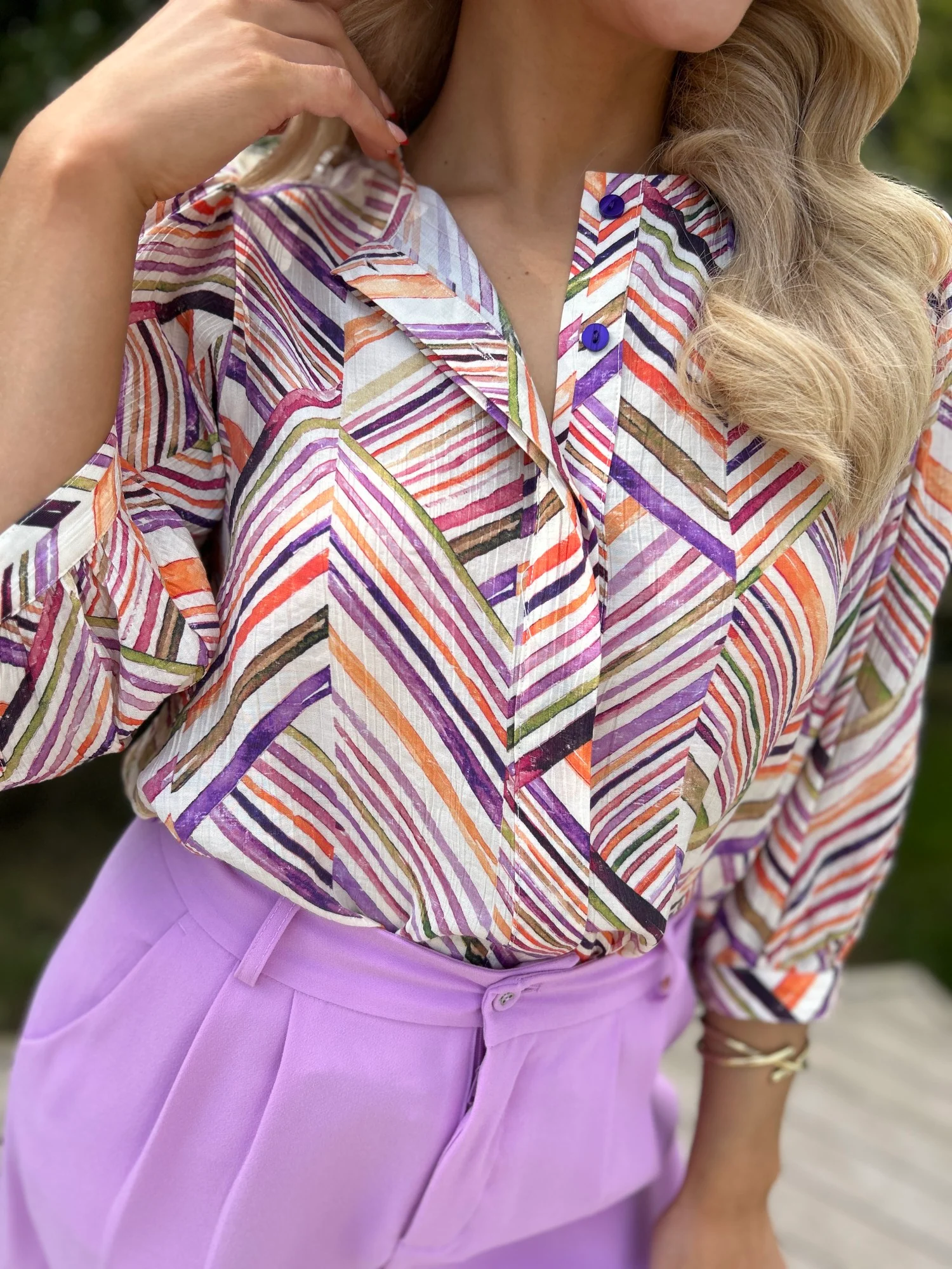 Alexis Top Purple - Image 7