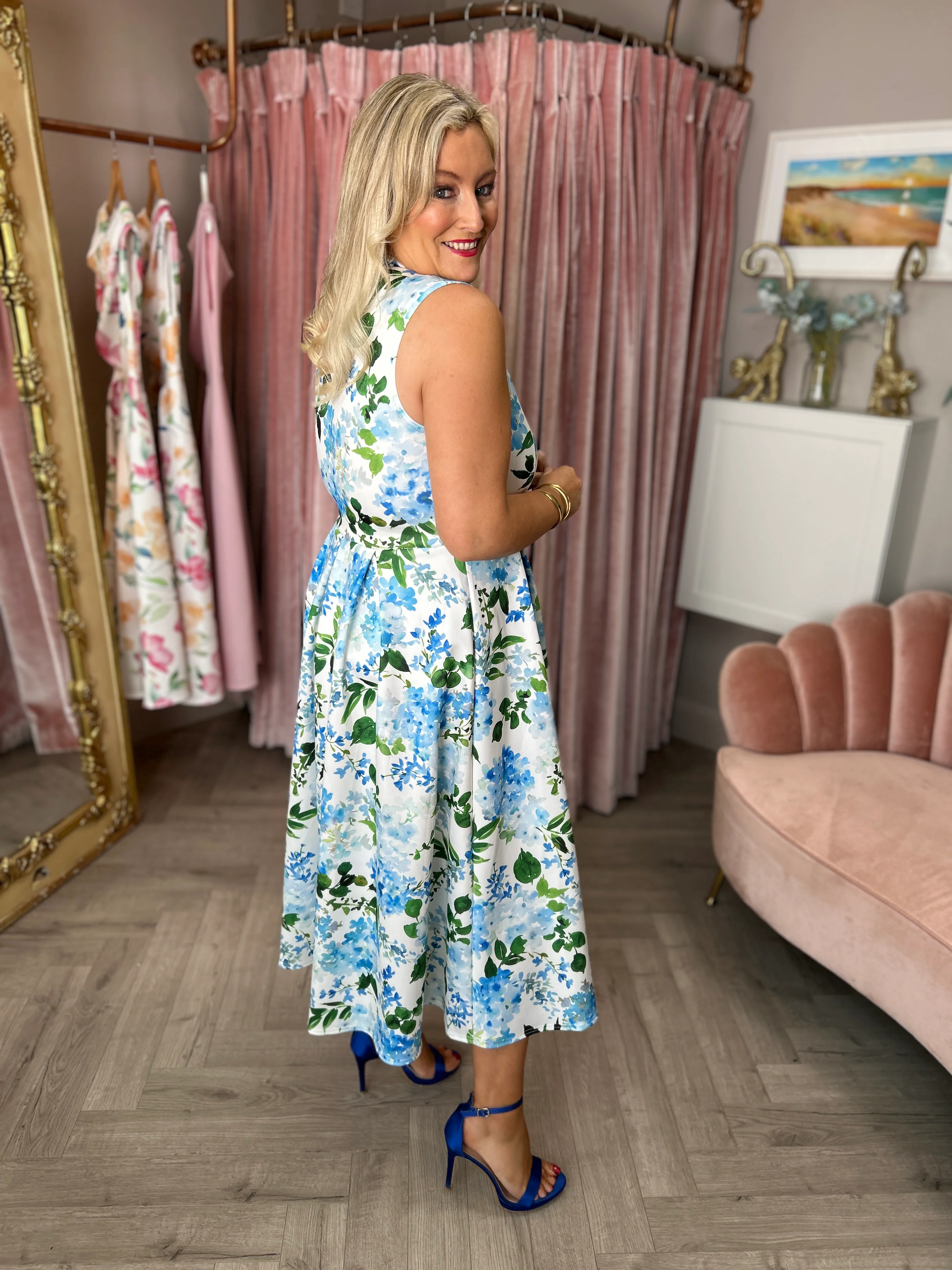 Ameya Blue Floral - Image 10