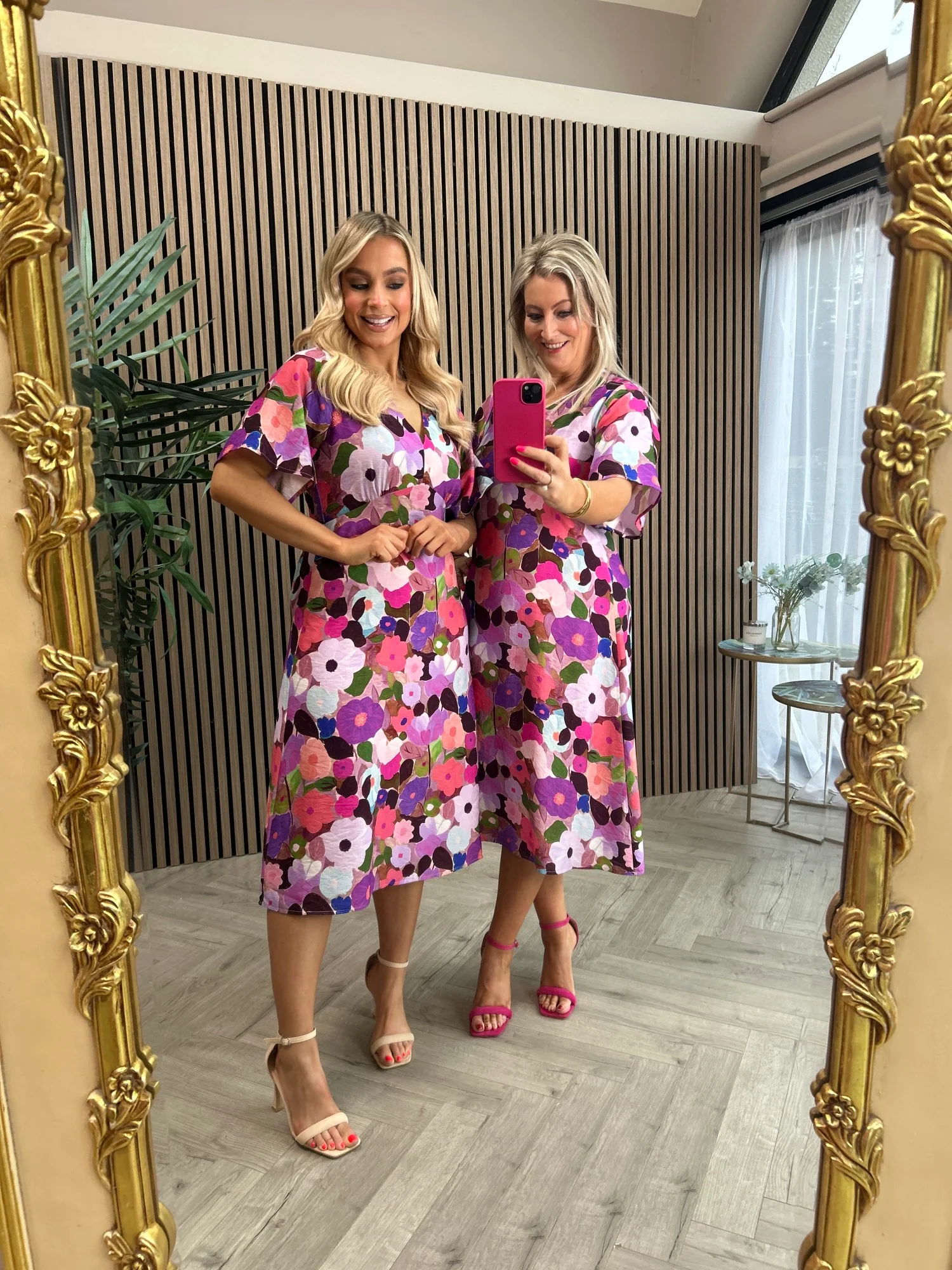 Angelica Dress Pink - Image 4