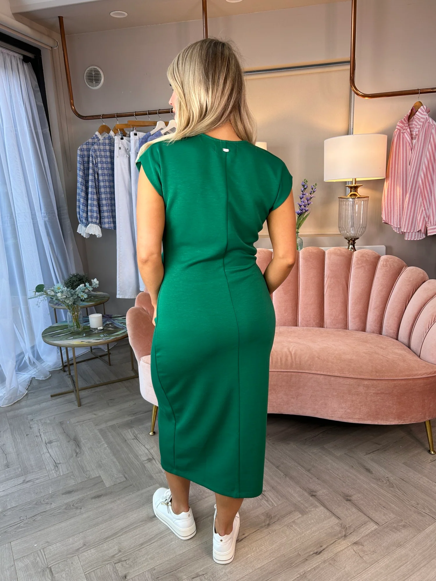 Anya Dress Green - Image 6