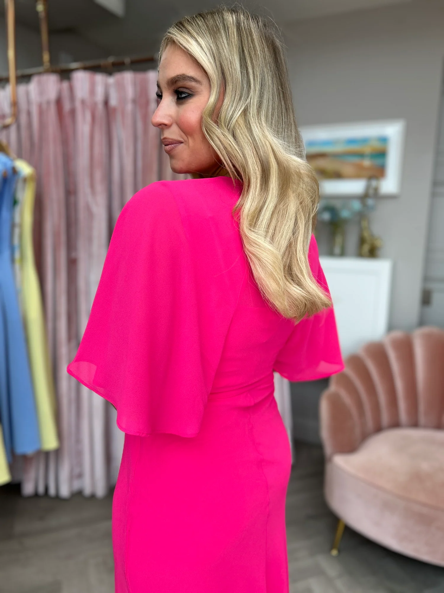 Ariel Dress Pink - Image 2