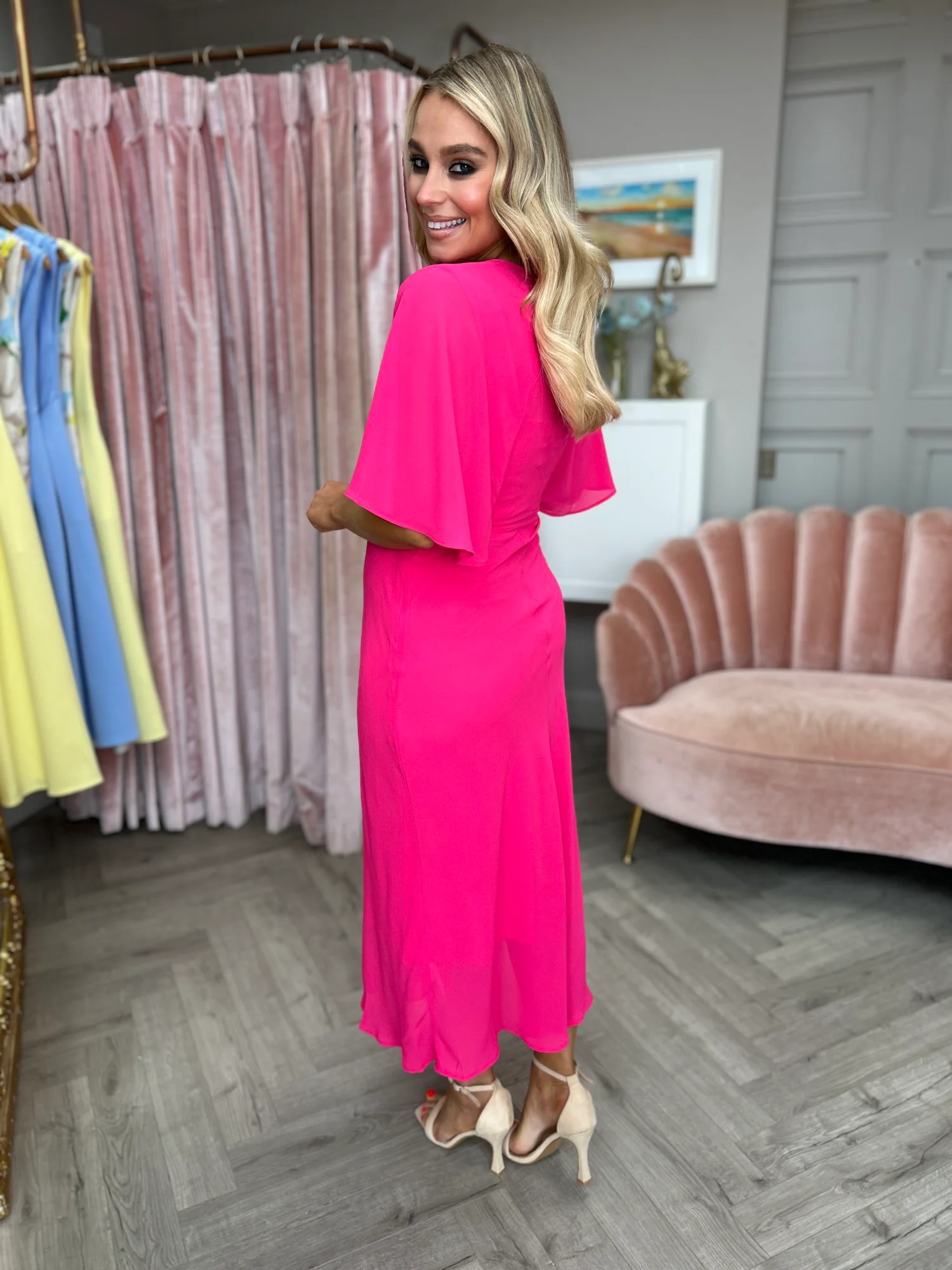 Ariel Dress Pink - Image 7