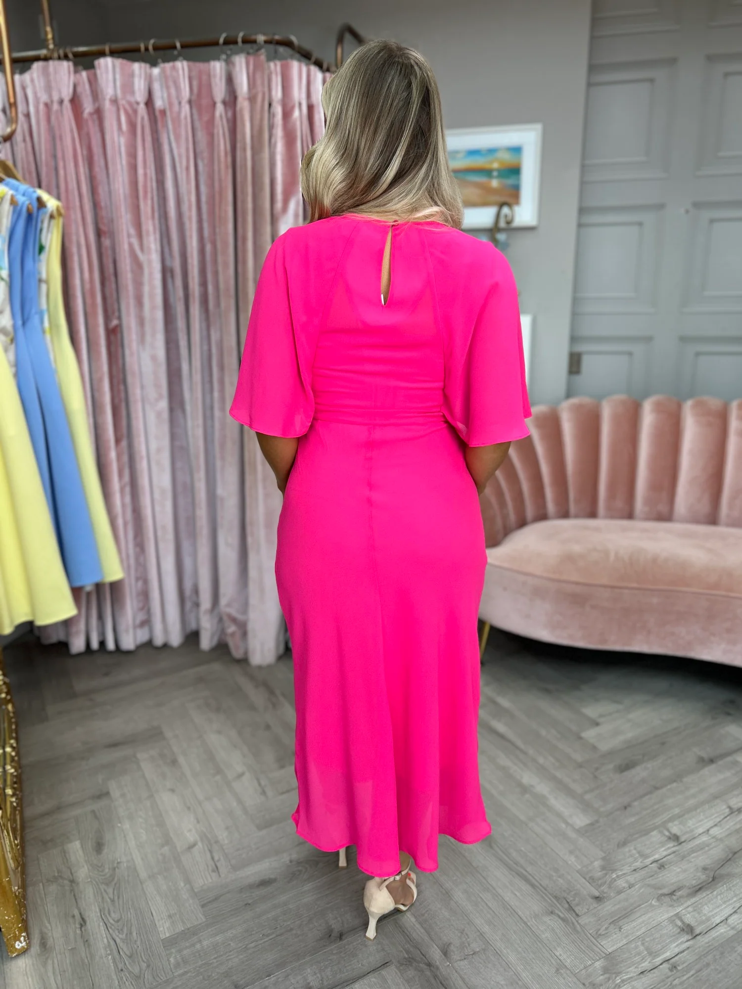Ariel Dress Pink - Image 9