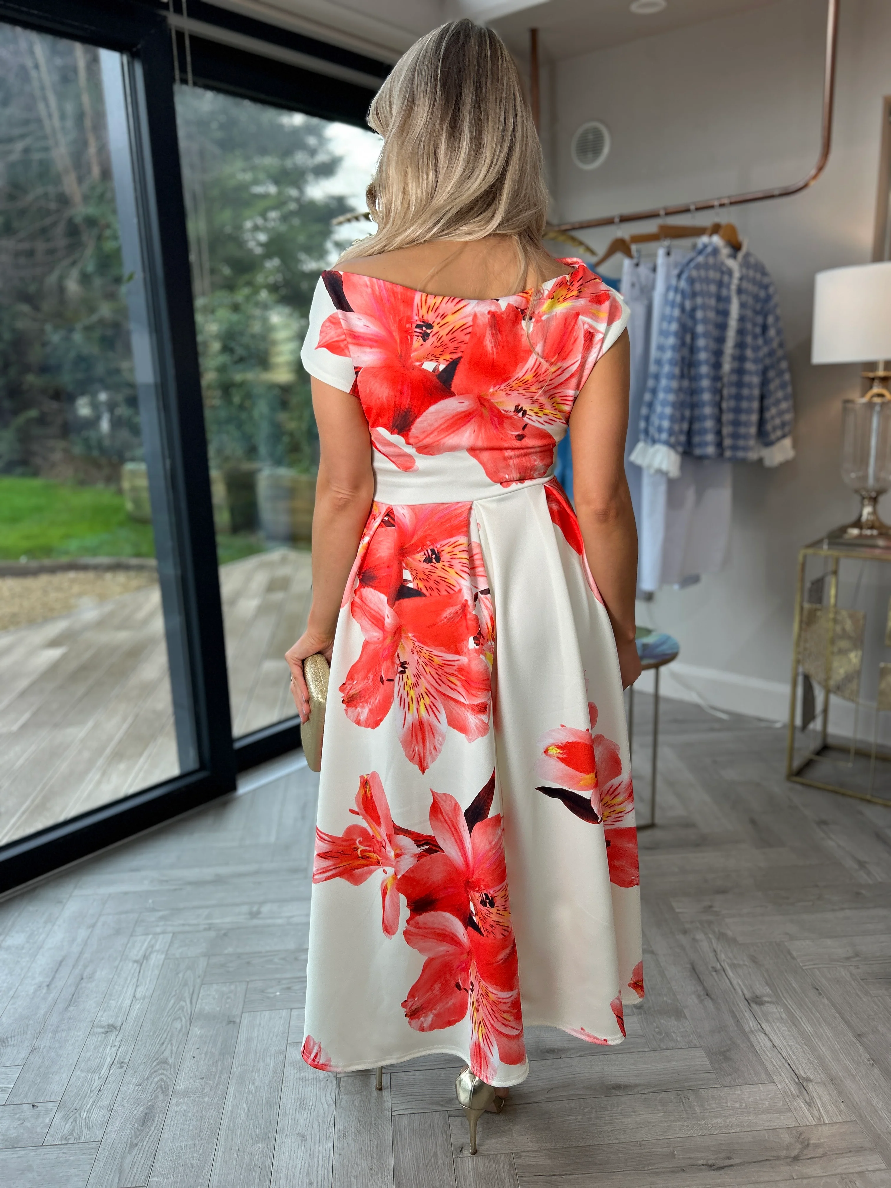 Betty Orange Floral - Image 10