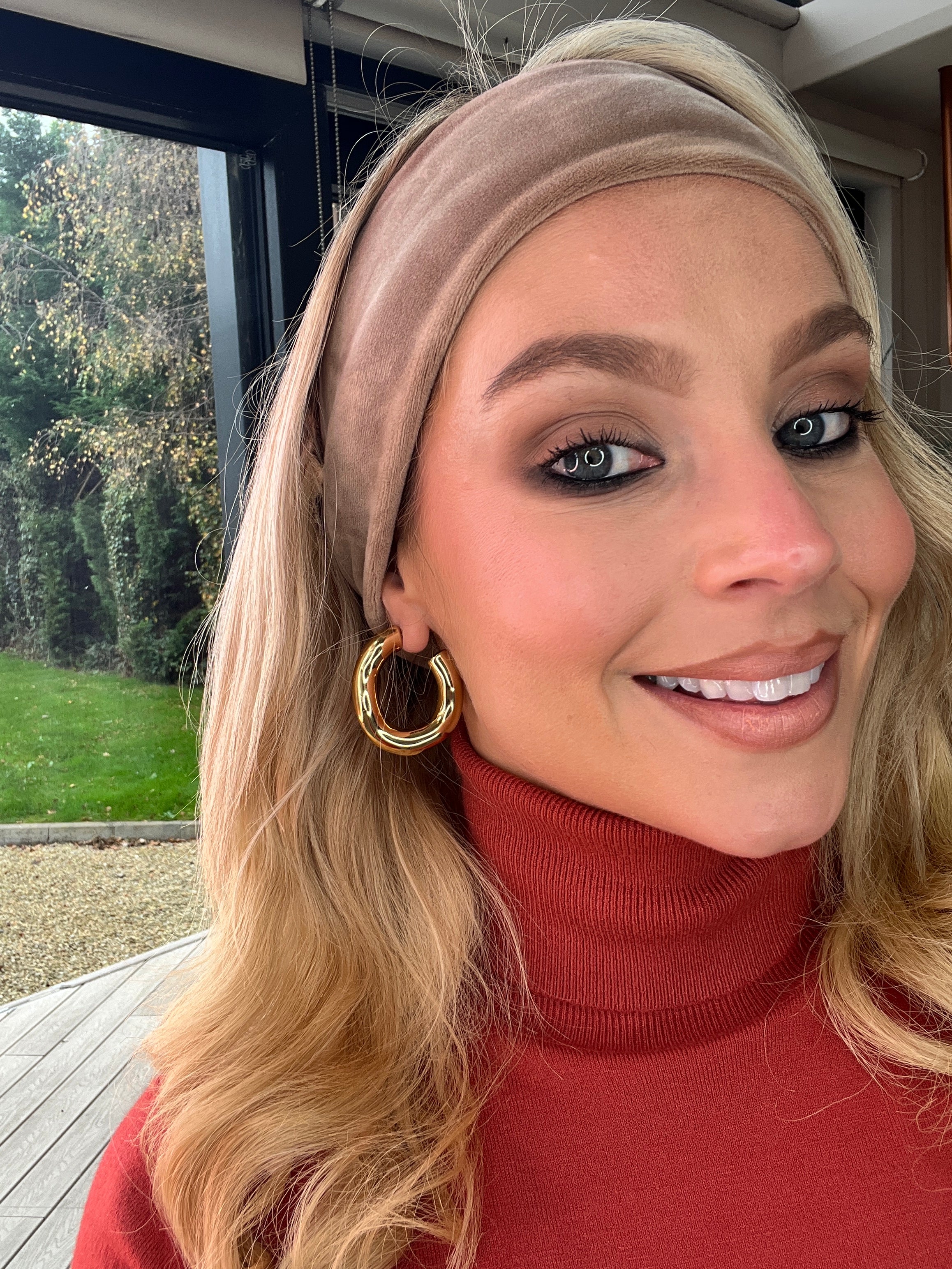 Chunky Gold Hoops