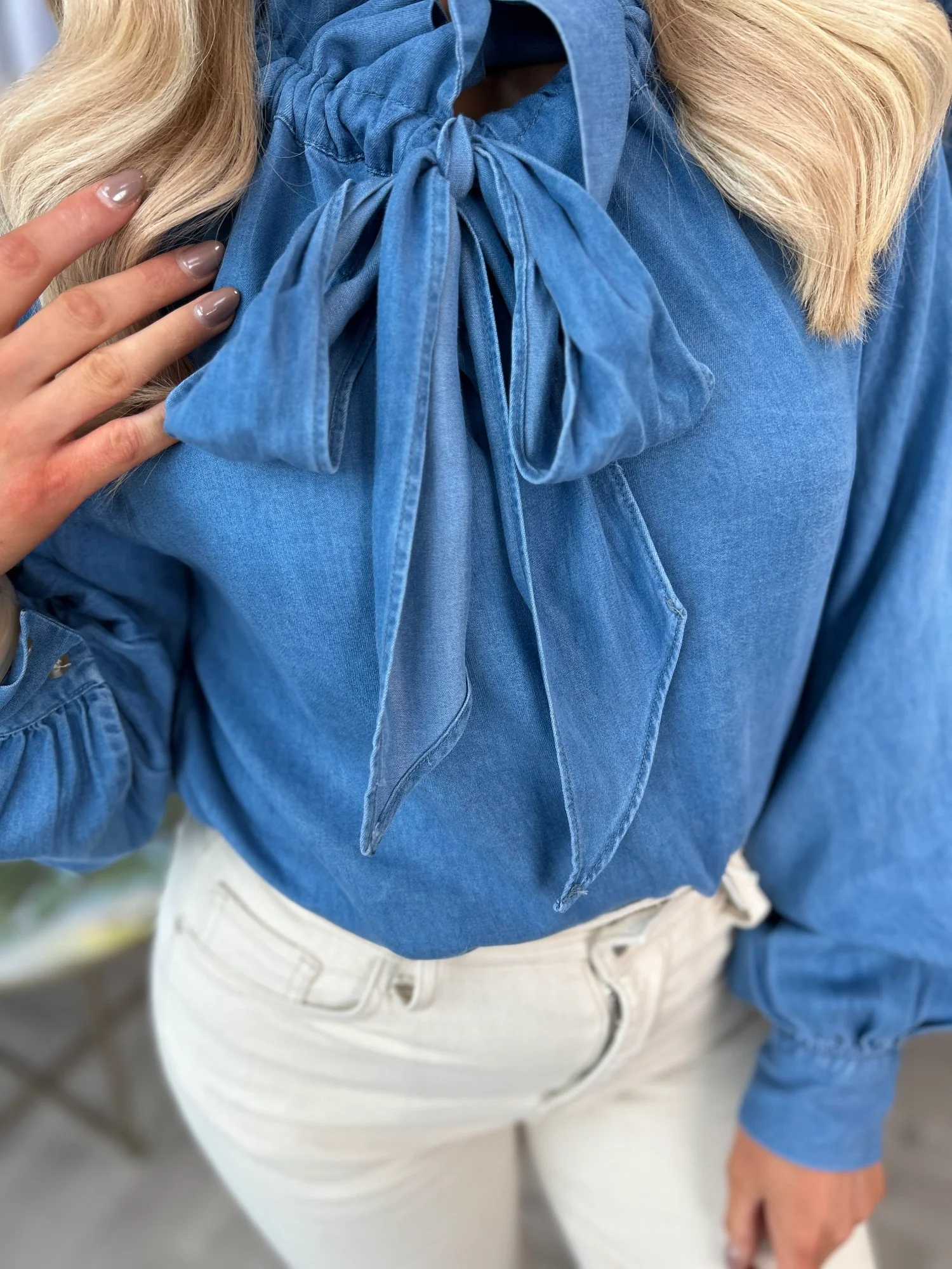 Dee Denim blouse - Image 10