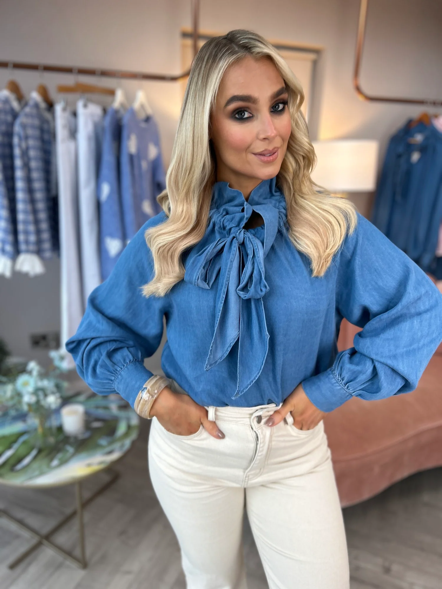 Dee Denim blouse - Image 14