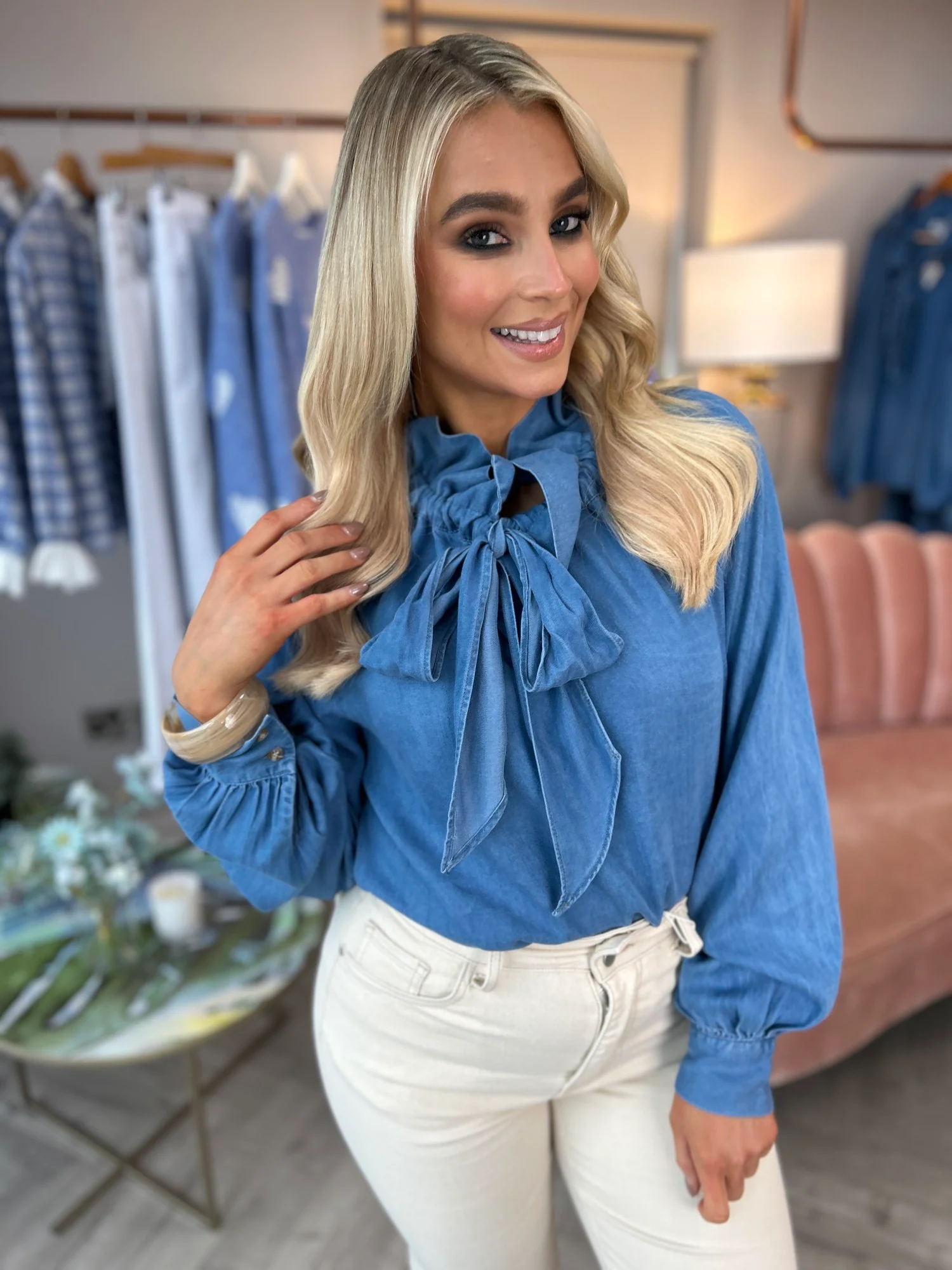 Dee Denim blouse - Image 8