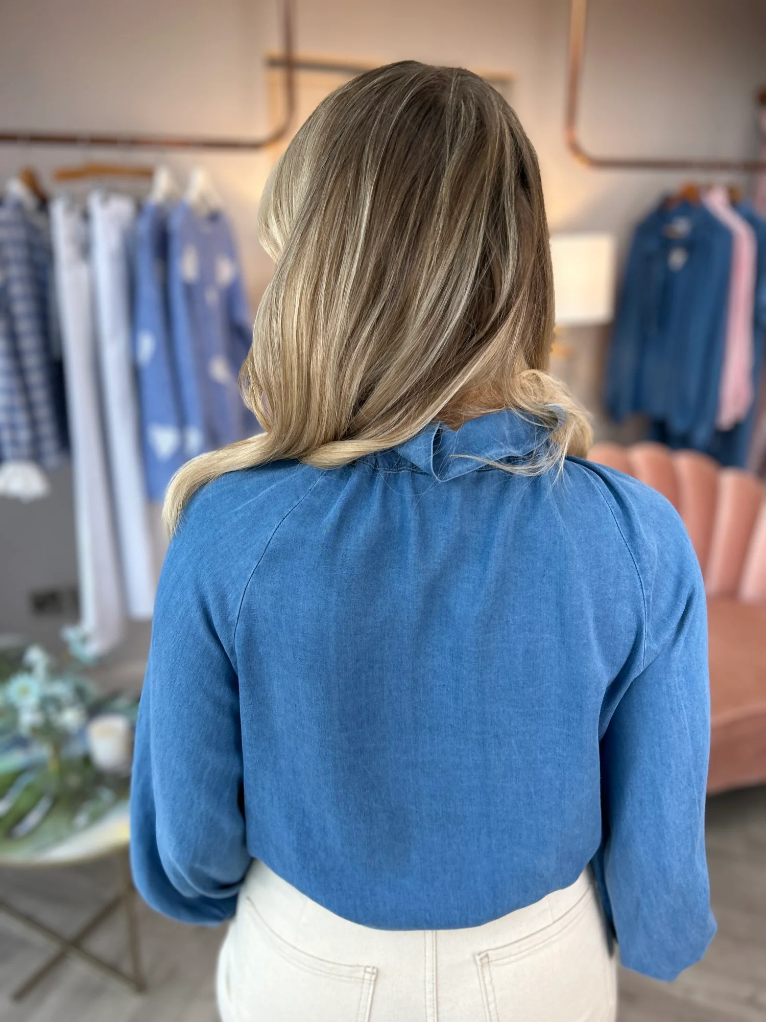 Dee Denim blouse - Image 9