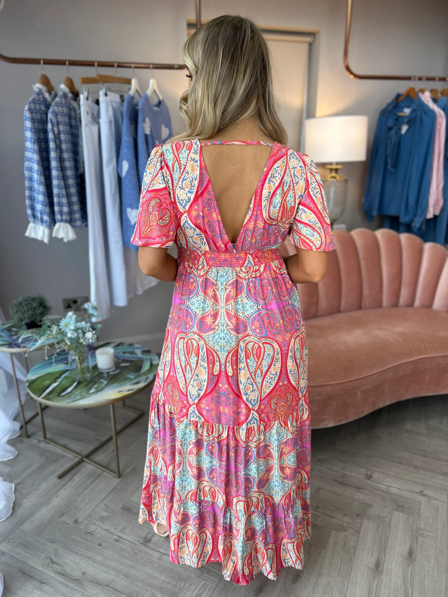 Eleonora Paisley Dress - Image 6