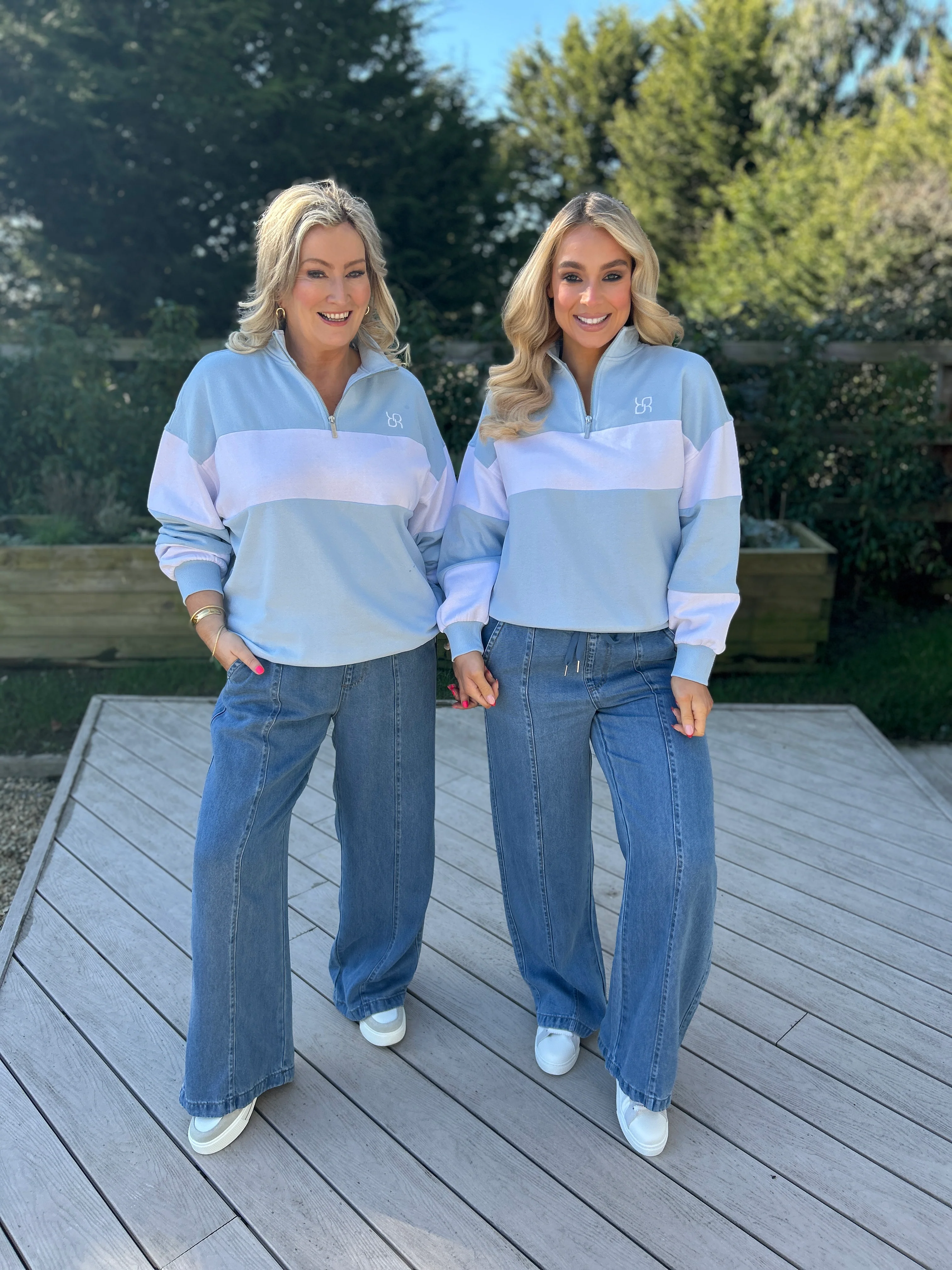 Eudora Half Zip Sky - Image 17