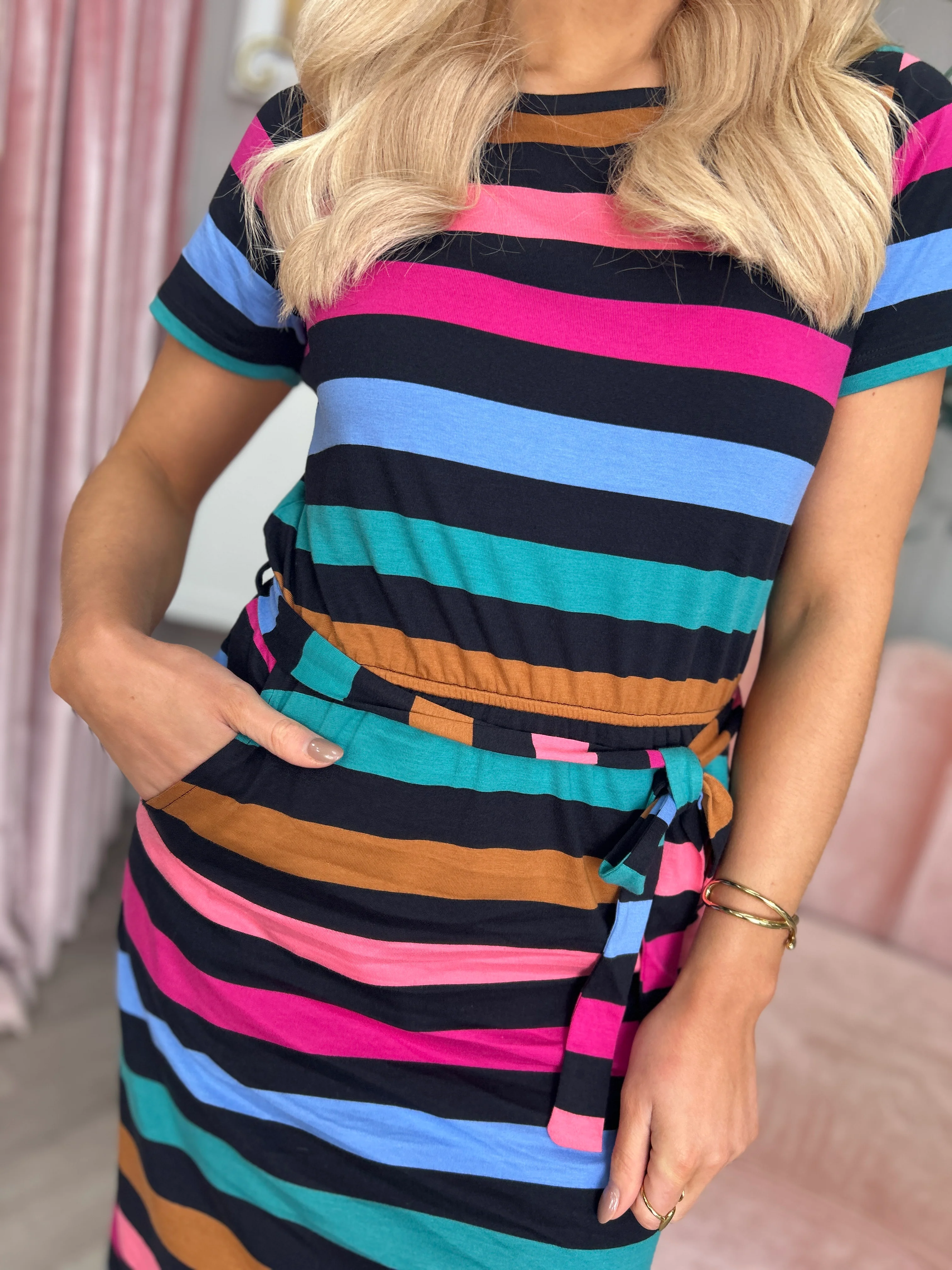 Flissy Jersey Midi Dress - Image 3