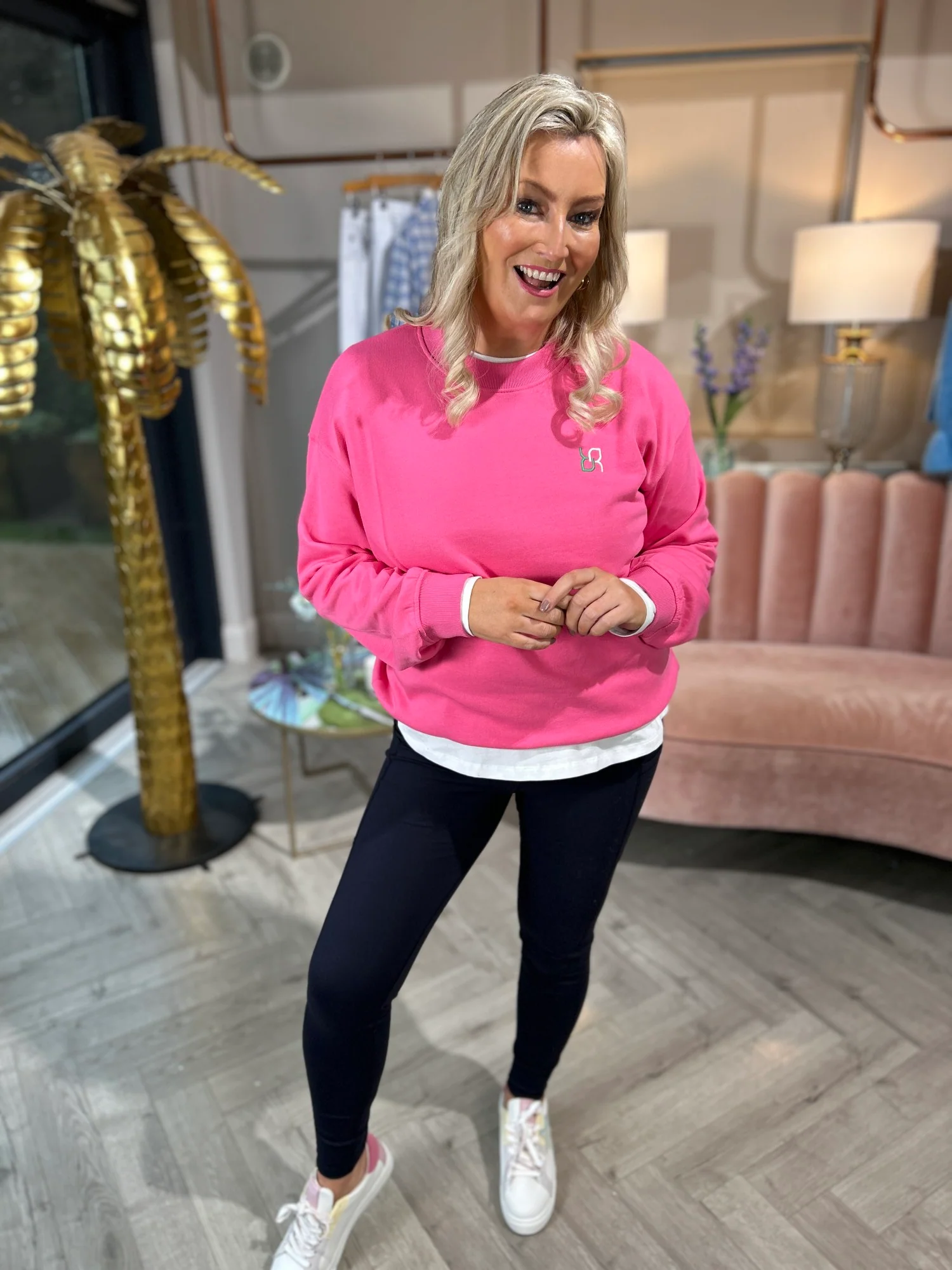Gianna Sweater Pink - Image 11