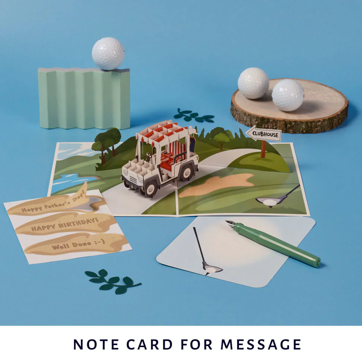 Golfing Pop-up Card - Image 4