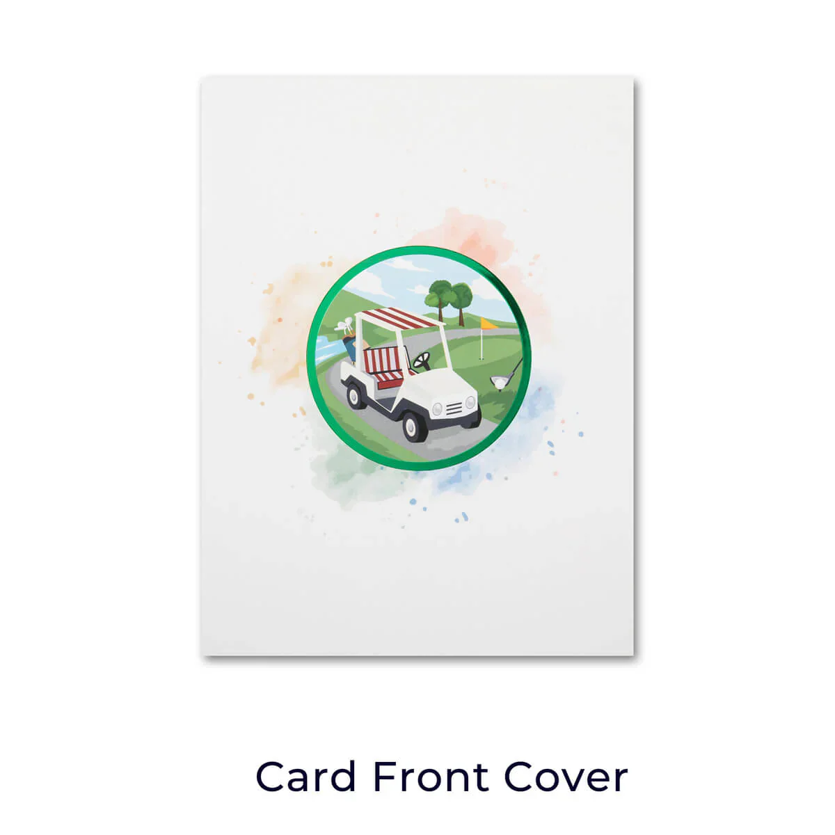 Golfing Pop-up Card - Image 5
