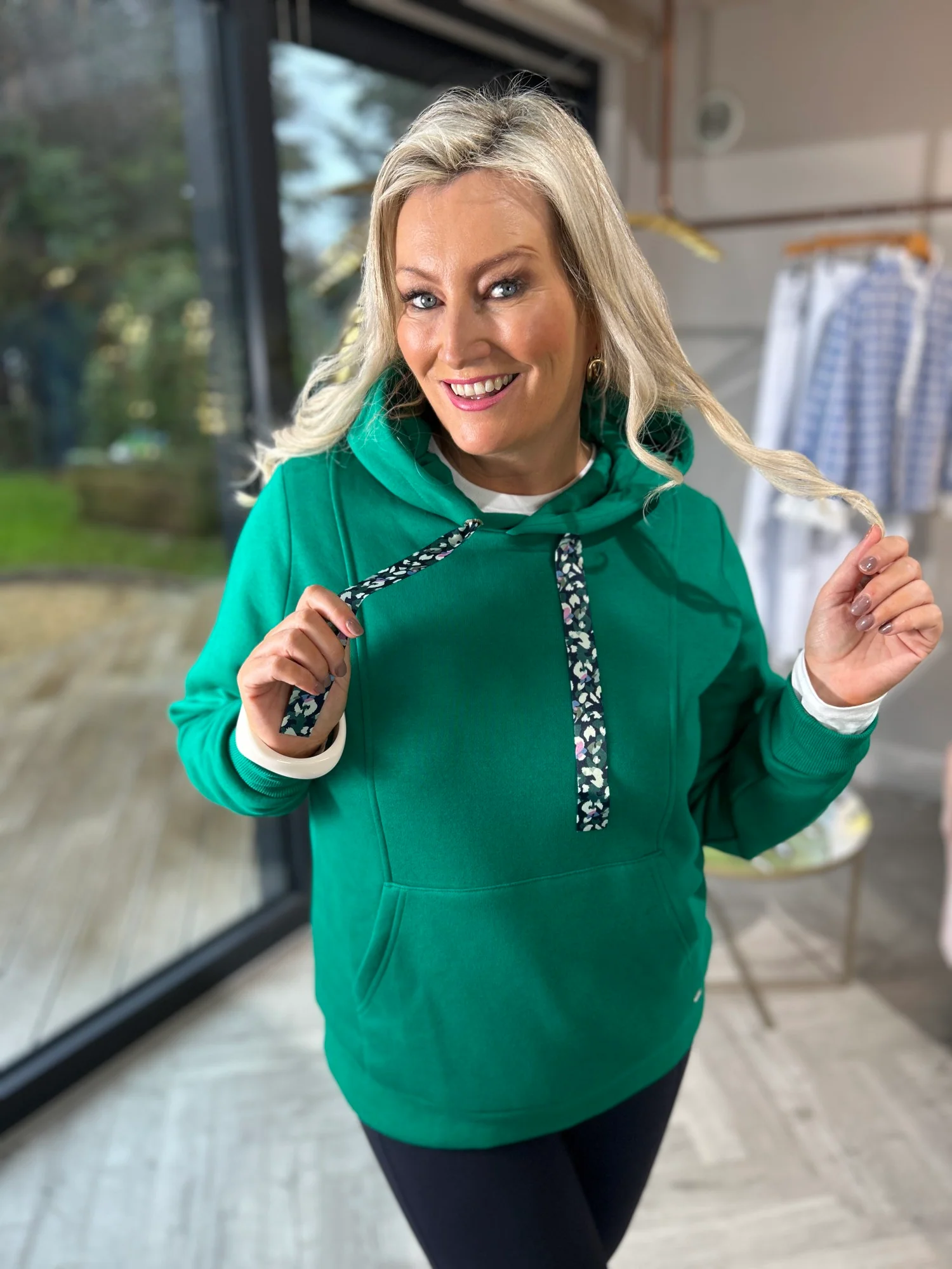 Greta Hoody Green - Image 10