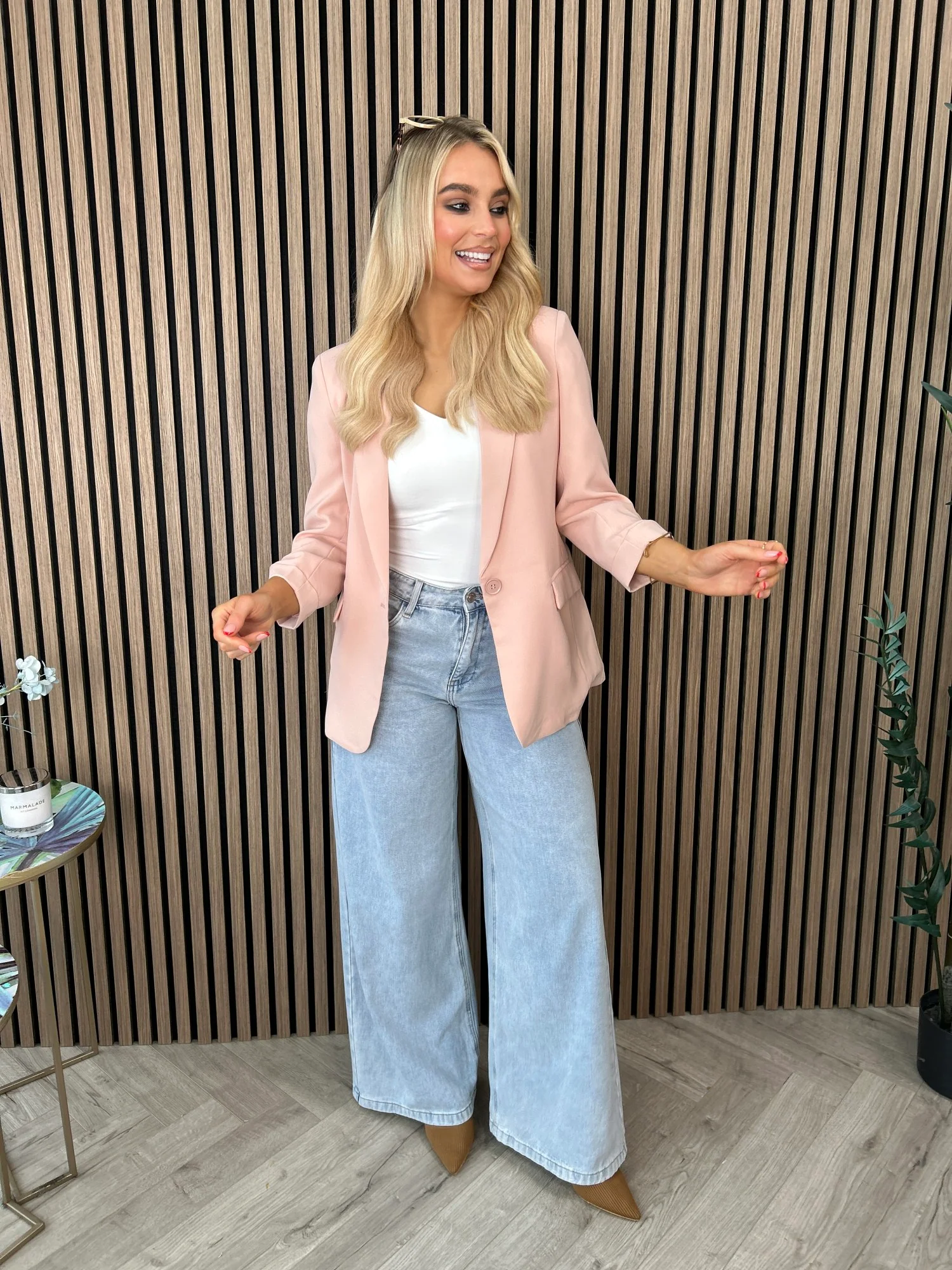 Harper Blazer Rose - Image 6
