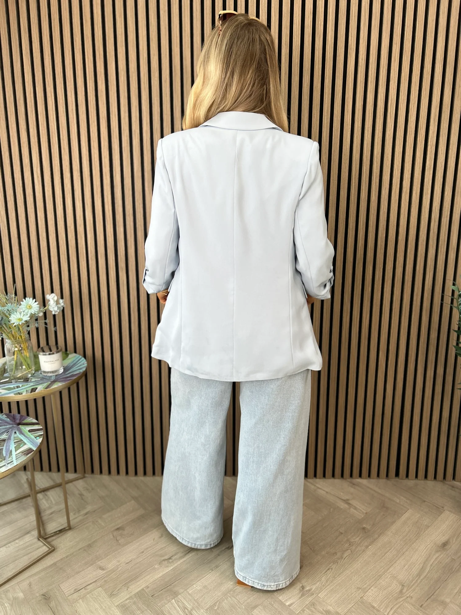 Harper Blazer Sky Blue - Image 6