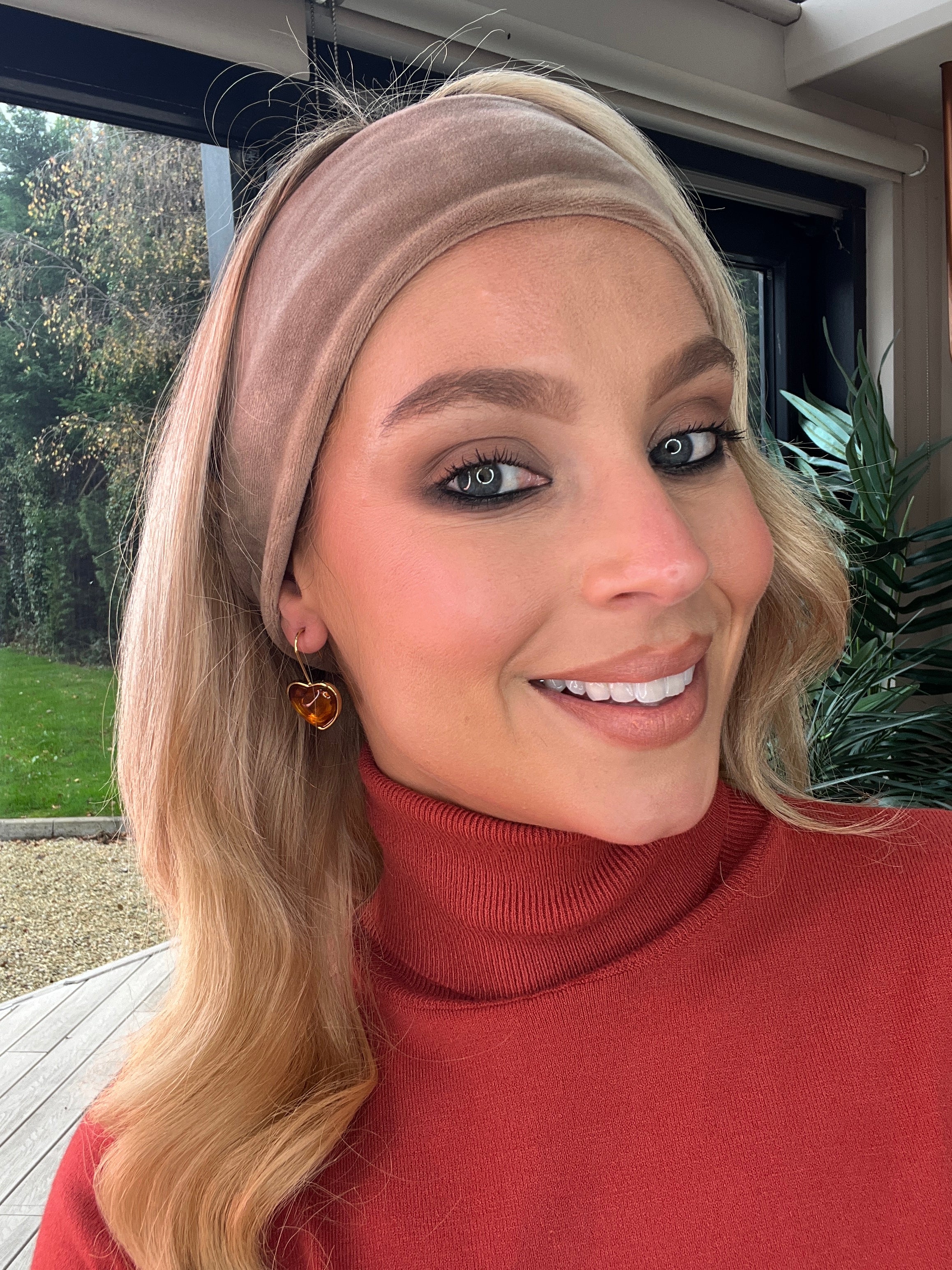 Heart Drop Earrings