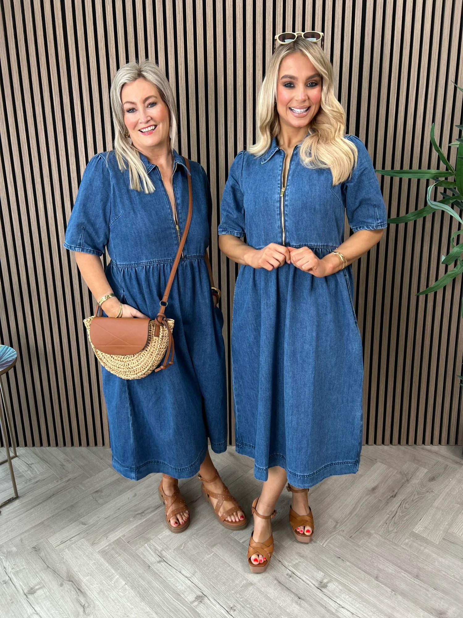 Jade Denim Dress