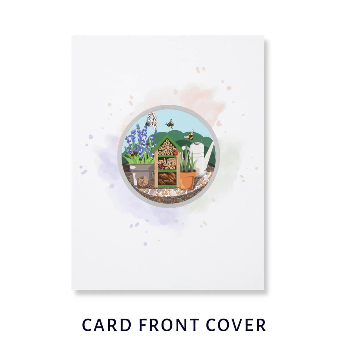 Lavender Pop-up Card - Image 4