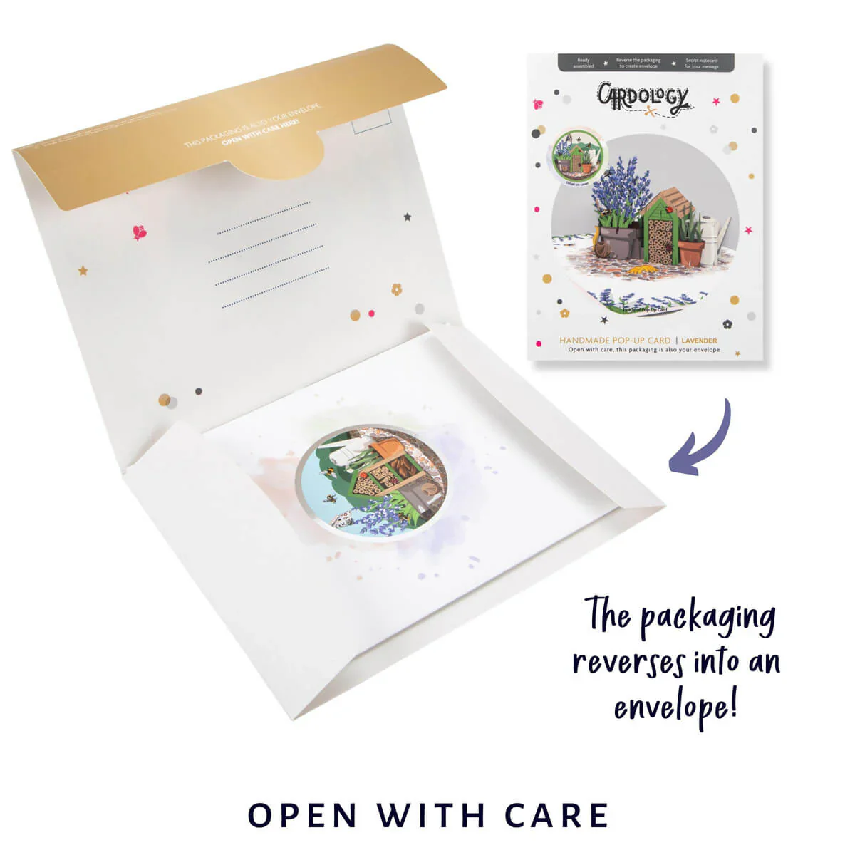 Lavender Pop-up Card - Image 5
