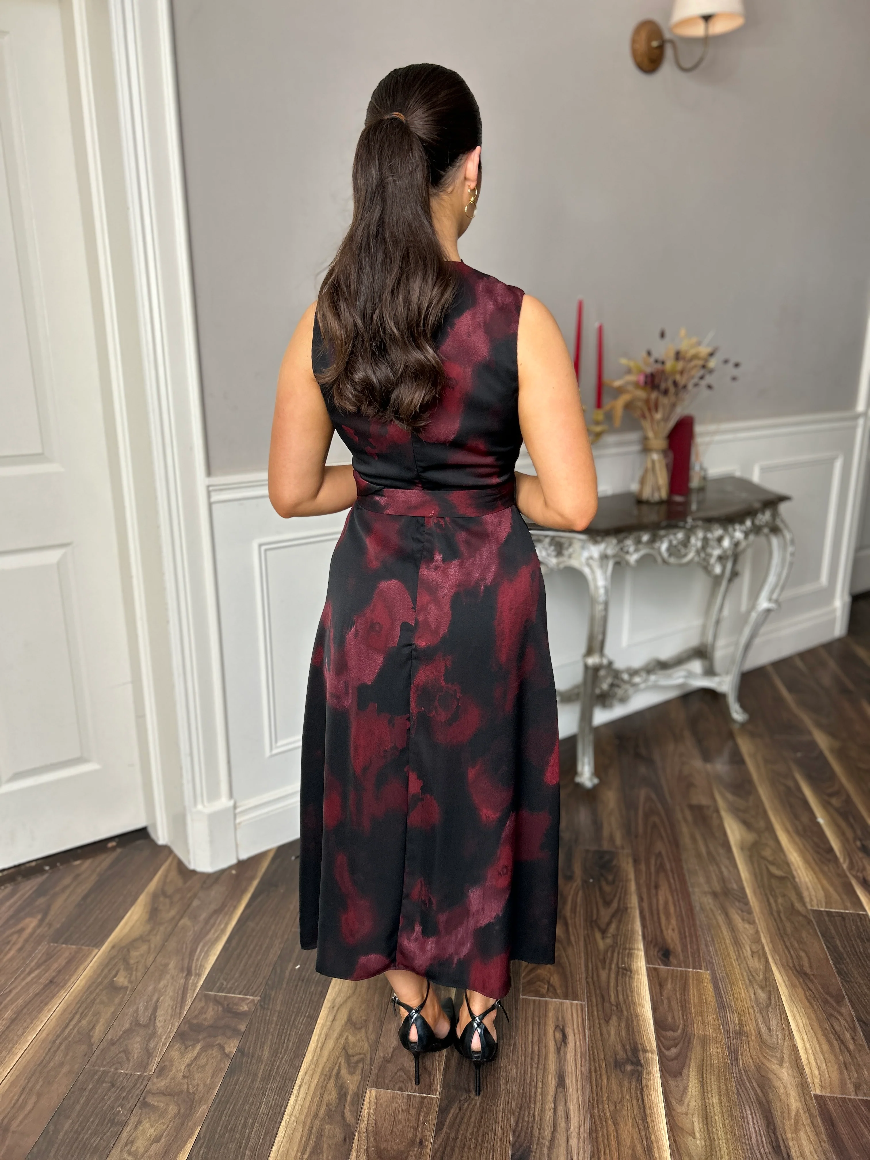 Leilani Midi Dress Black - Image 17