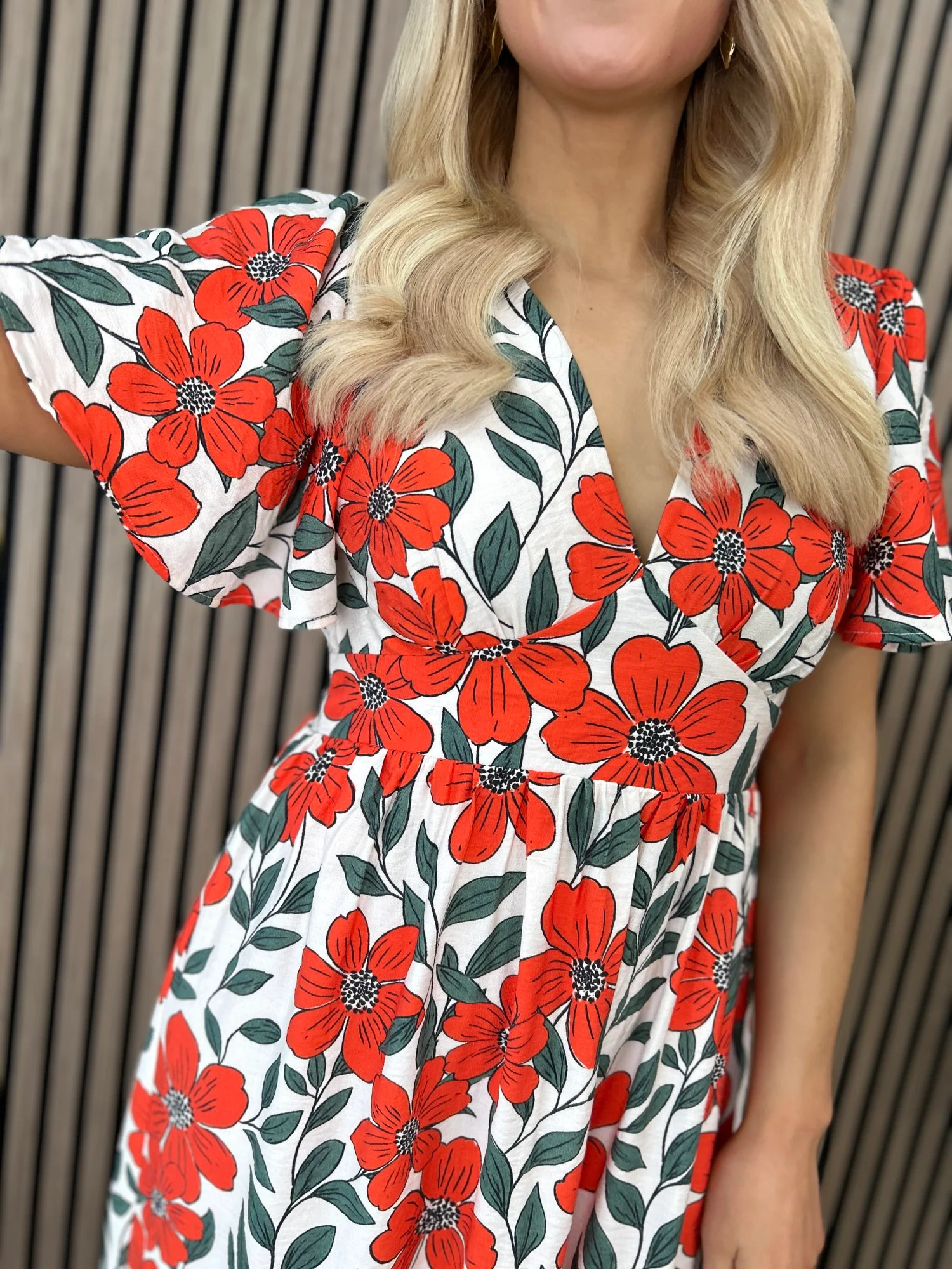 Lila Print Dress - Image 2