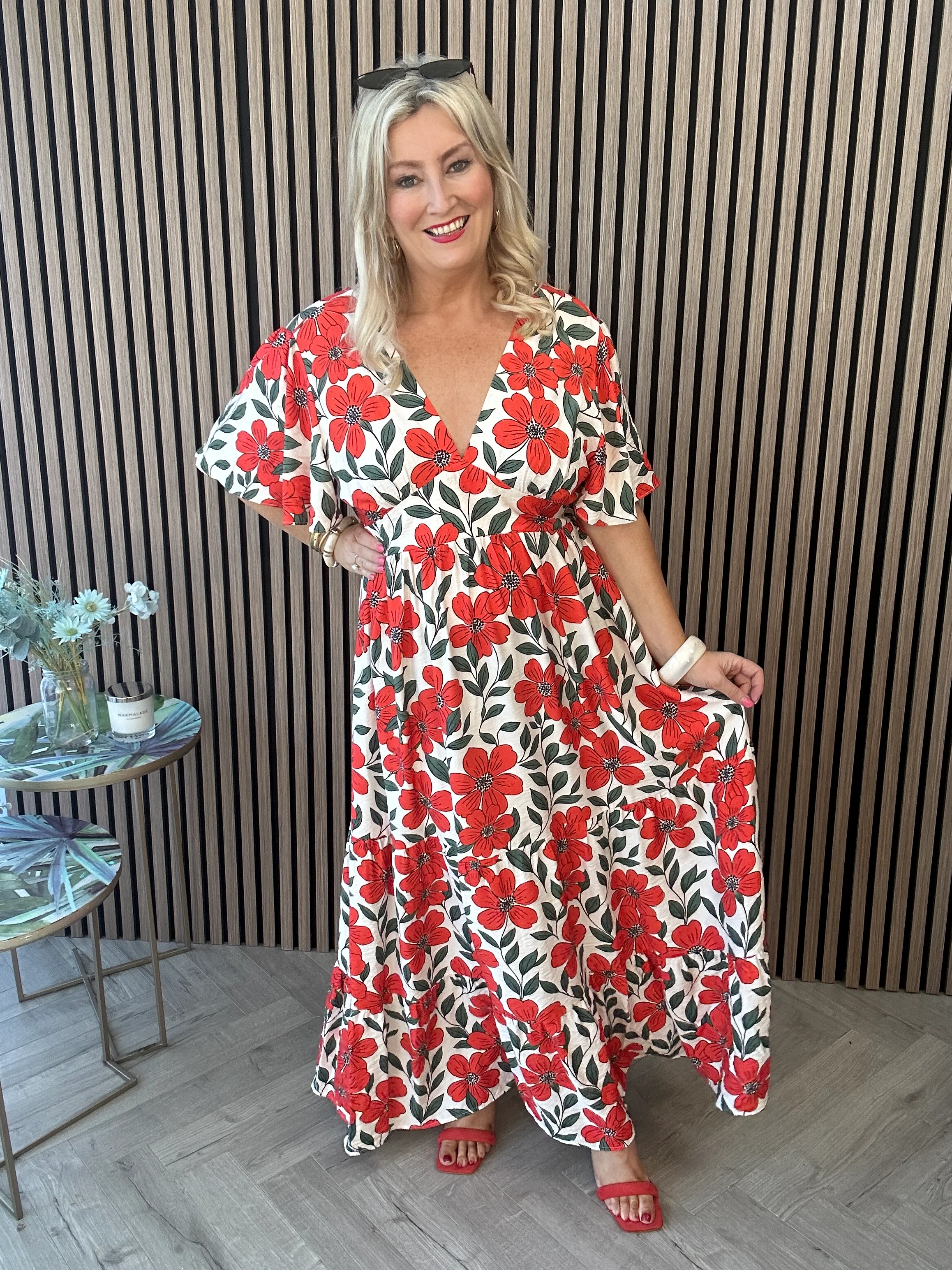 Lila Print Dress - Image 4