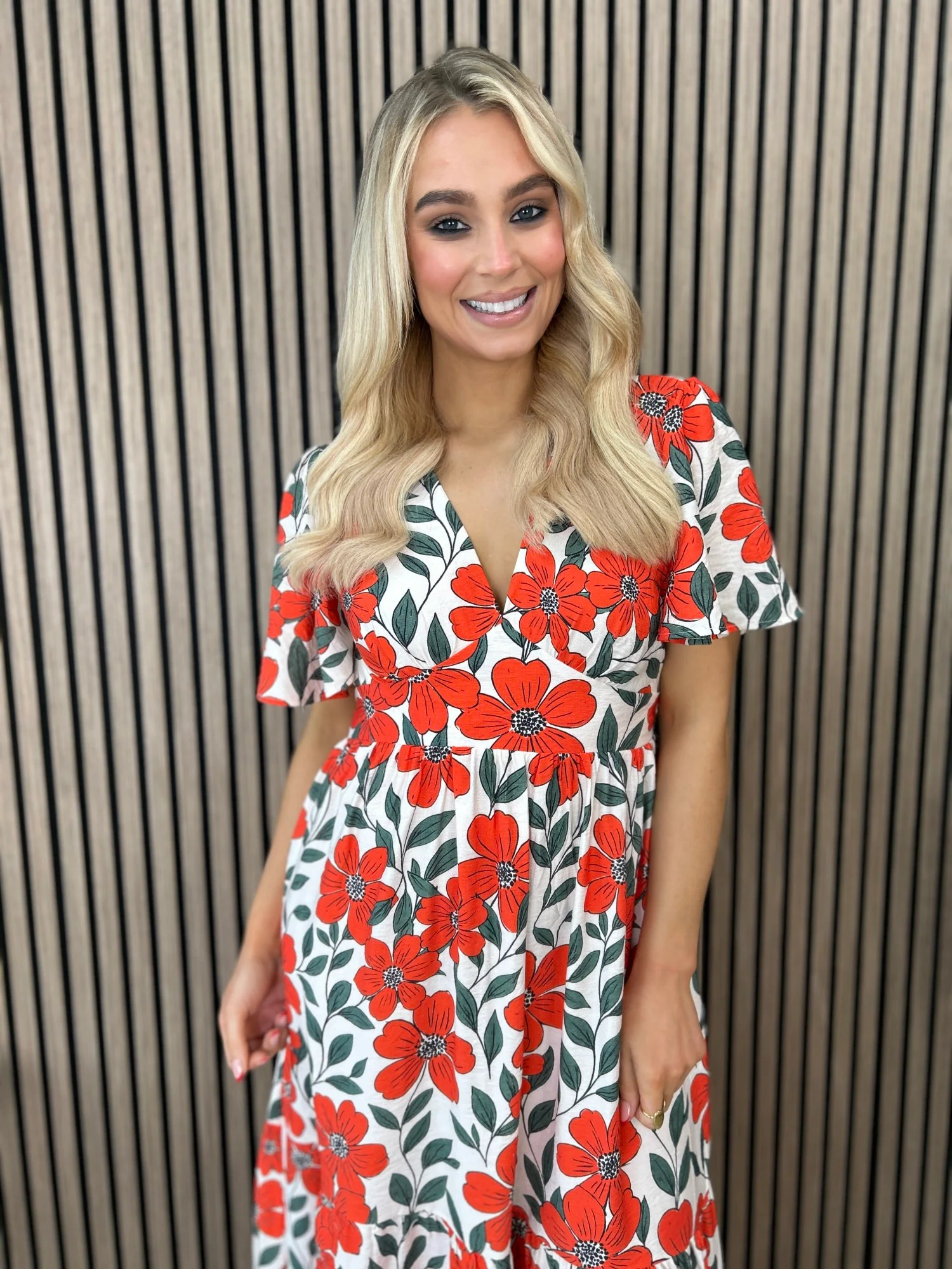 Lila Print Dress - Image 6