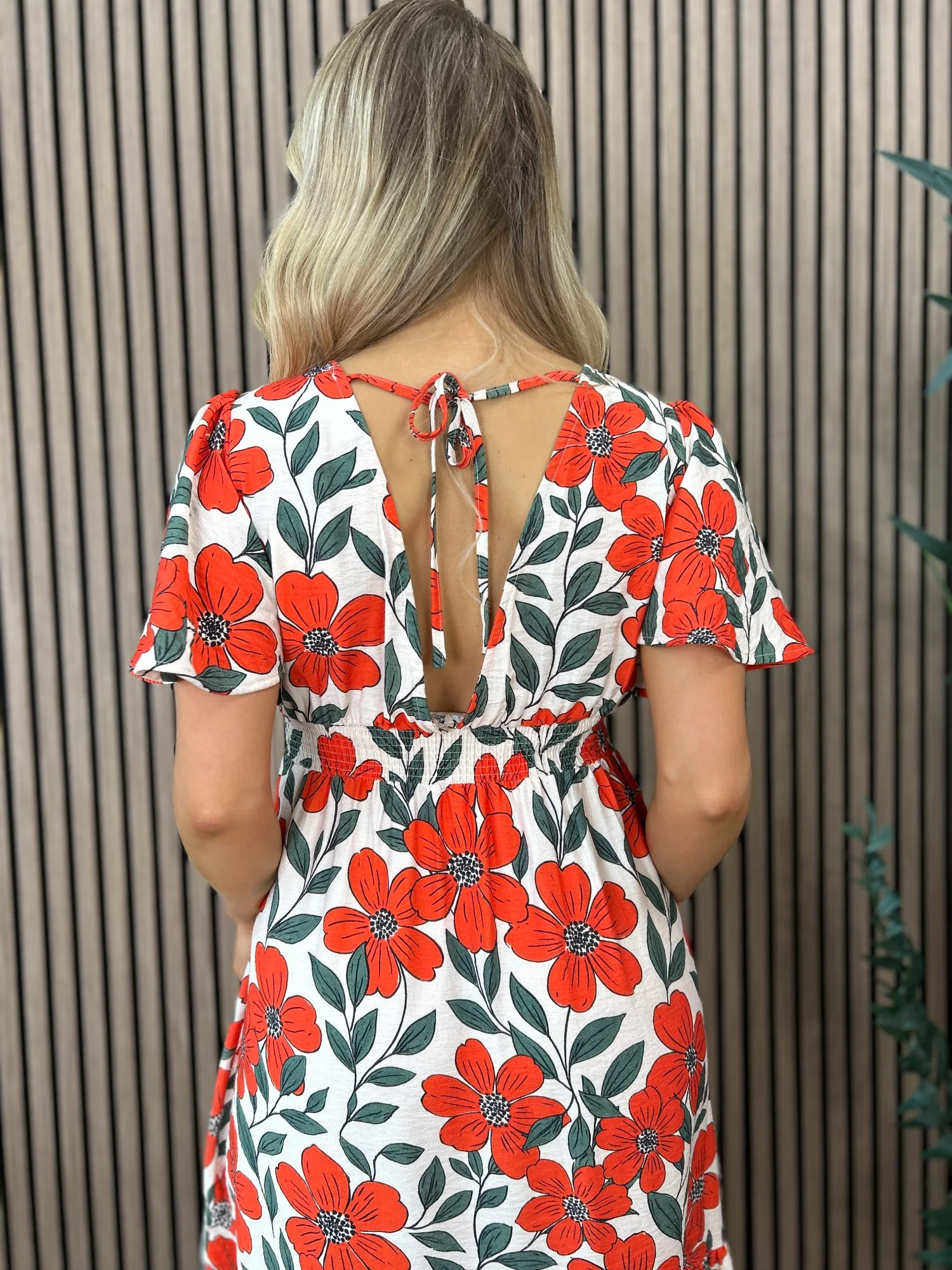 Lila Print Dress - Image 9