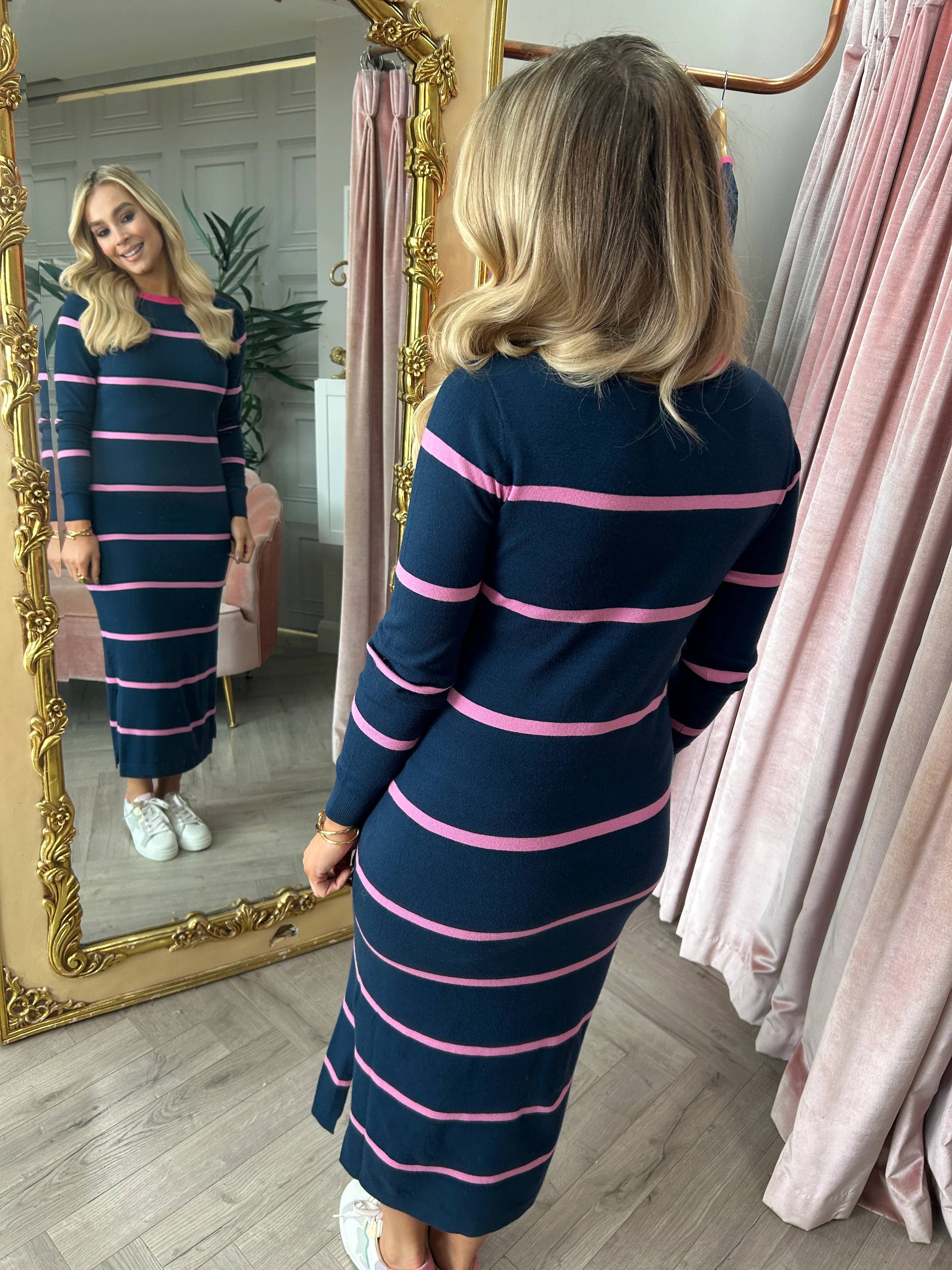 Liselle Knit Midi Dress - Image 10