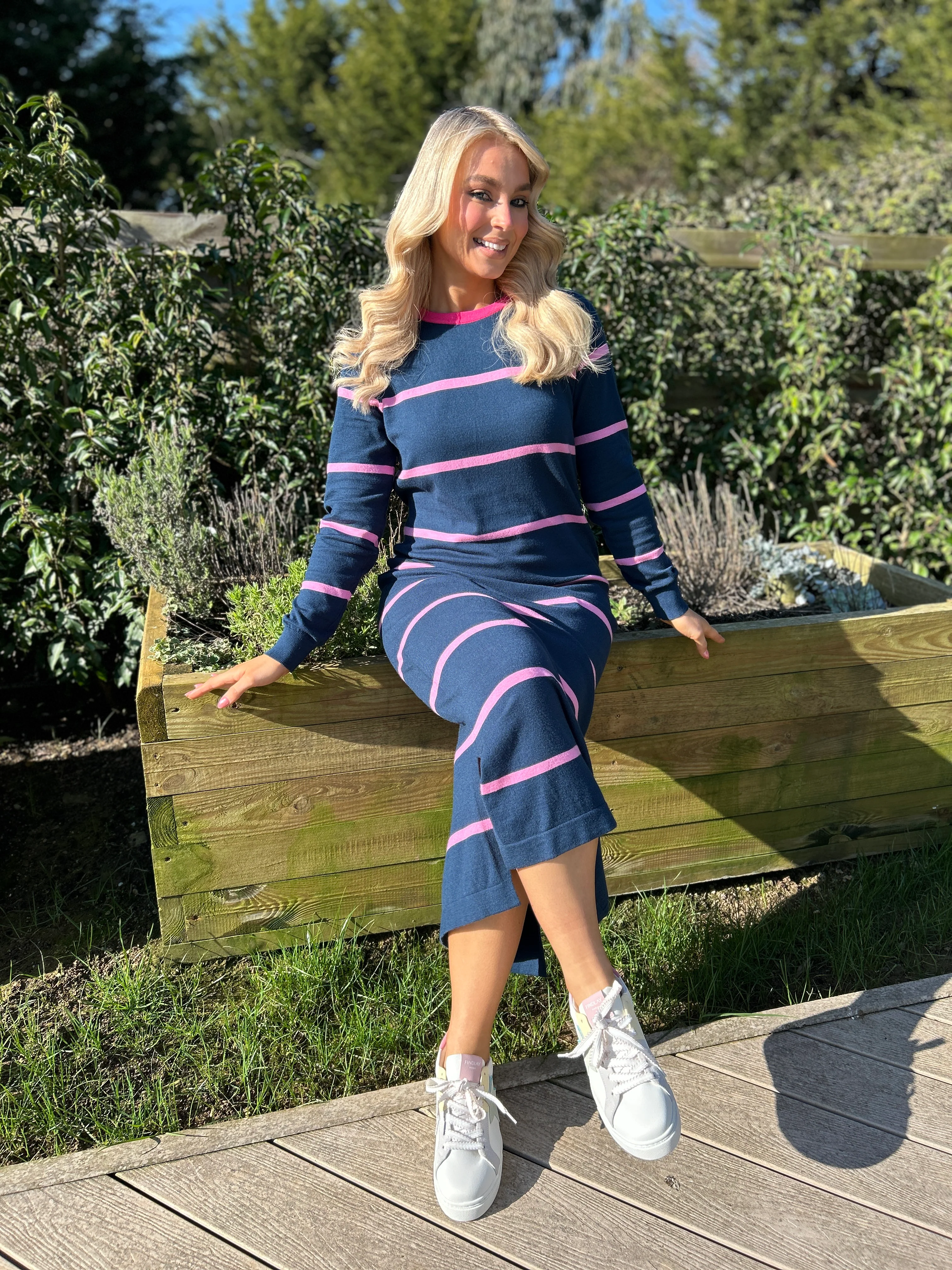 Liselle Knit Midi Dress - Image 3