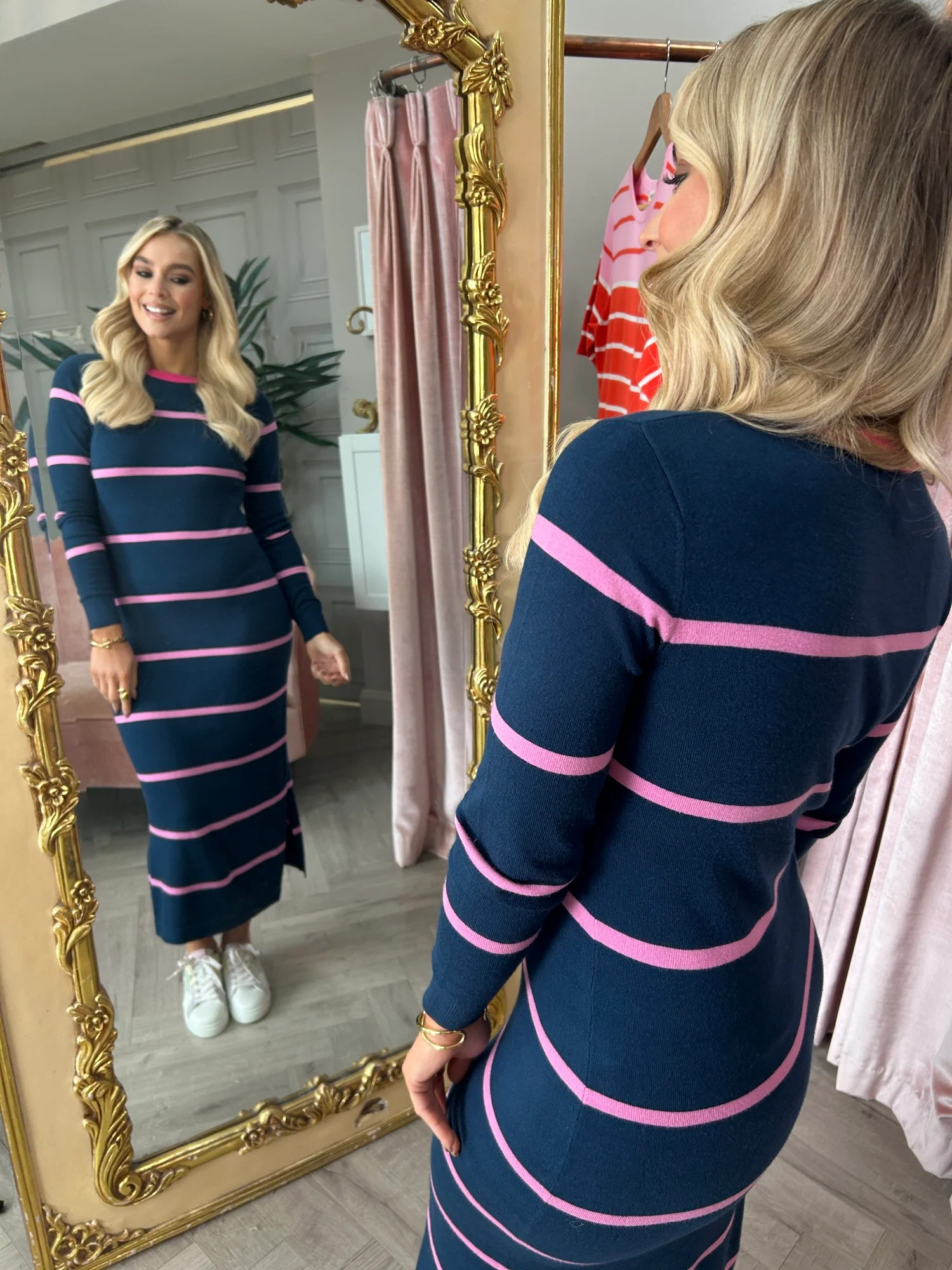 Liselle Knit Midi Dress - Image 8