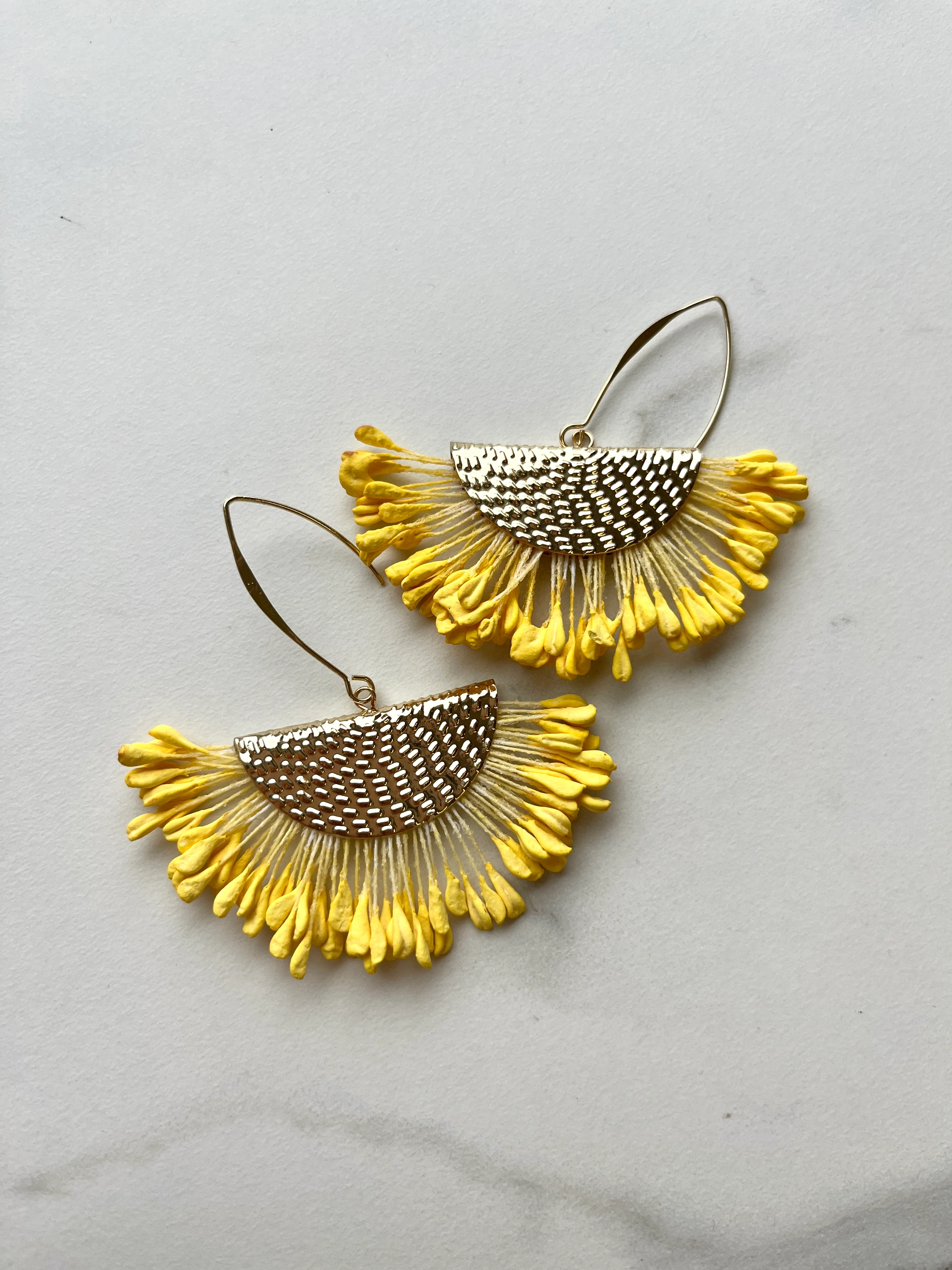 Lola Earrings Yellow - Image 4