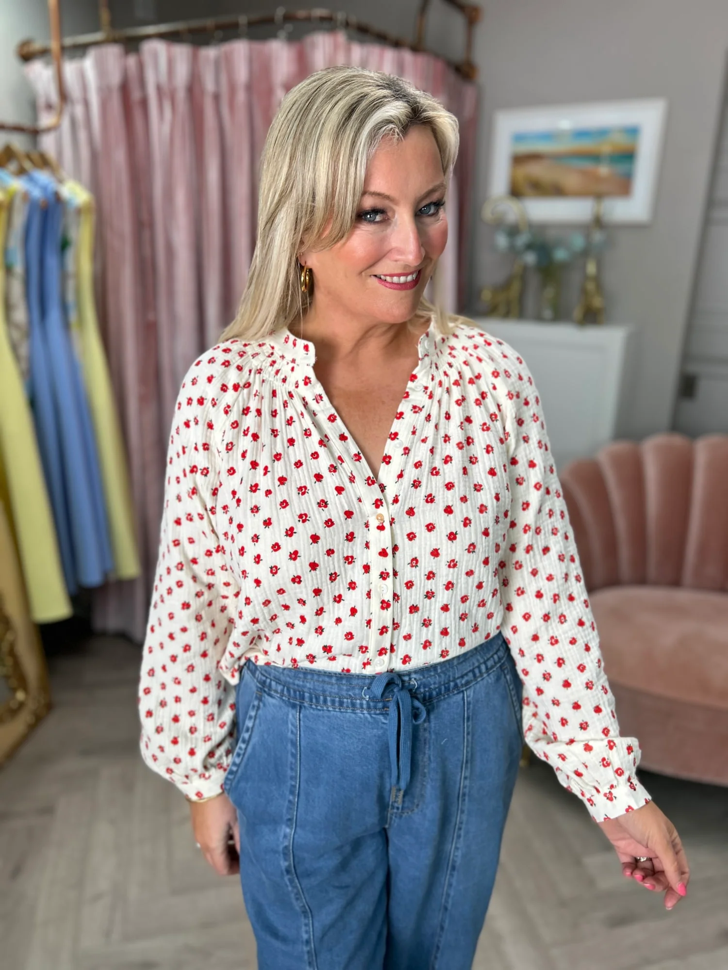 Lola Floral Shirt - Image 11