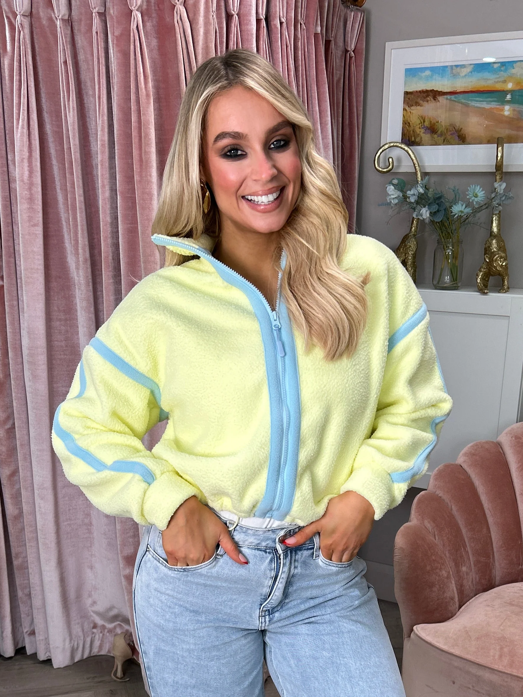 Lulu Fleece Lemon