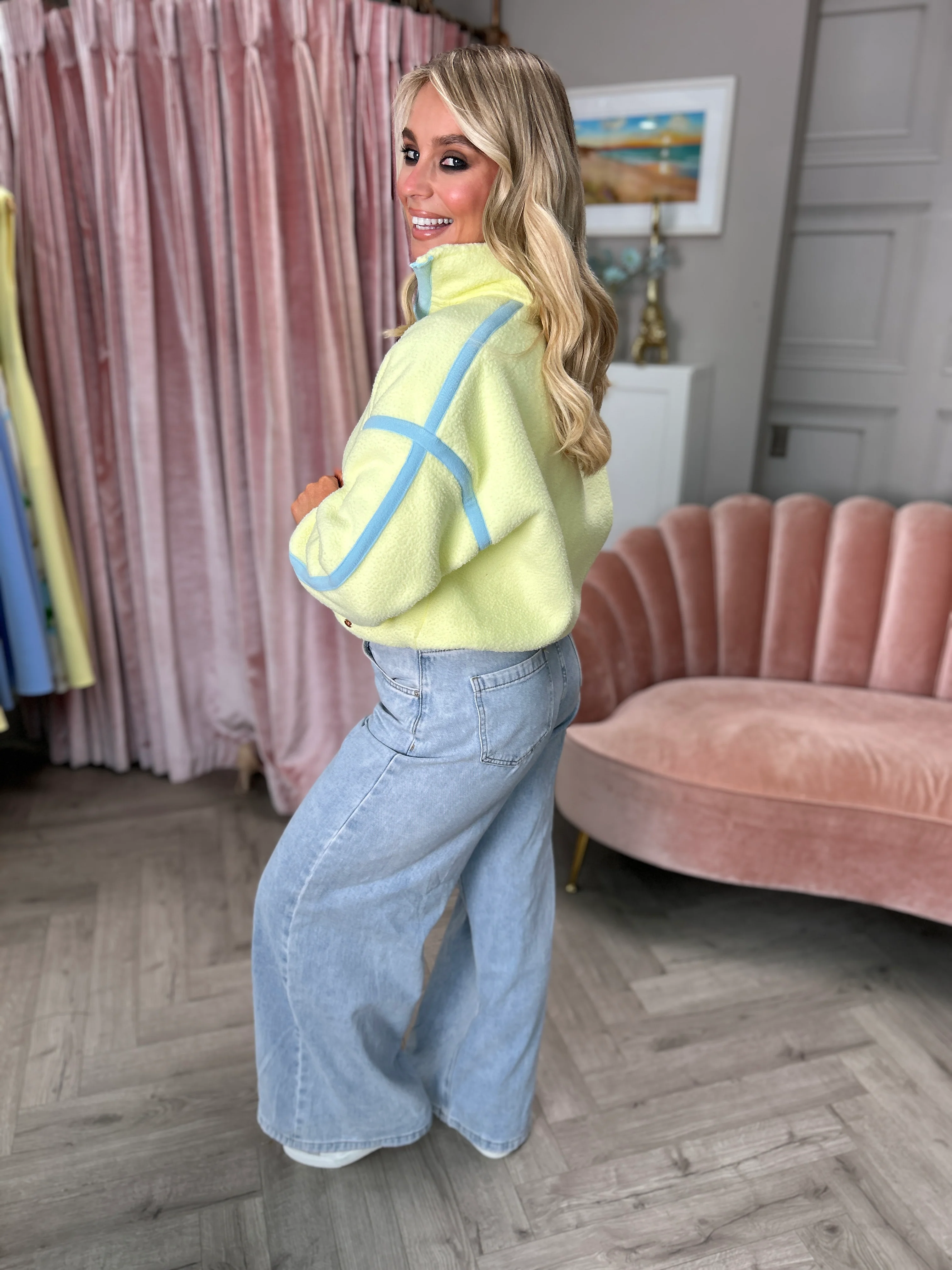 Lulu Fleece Lemon - Image 8
