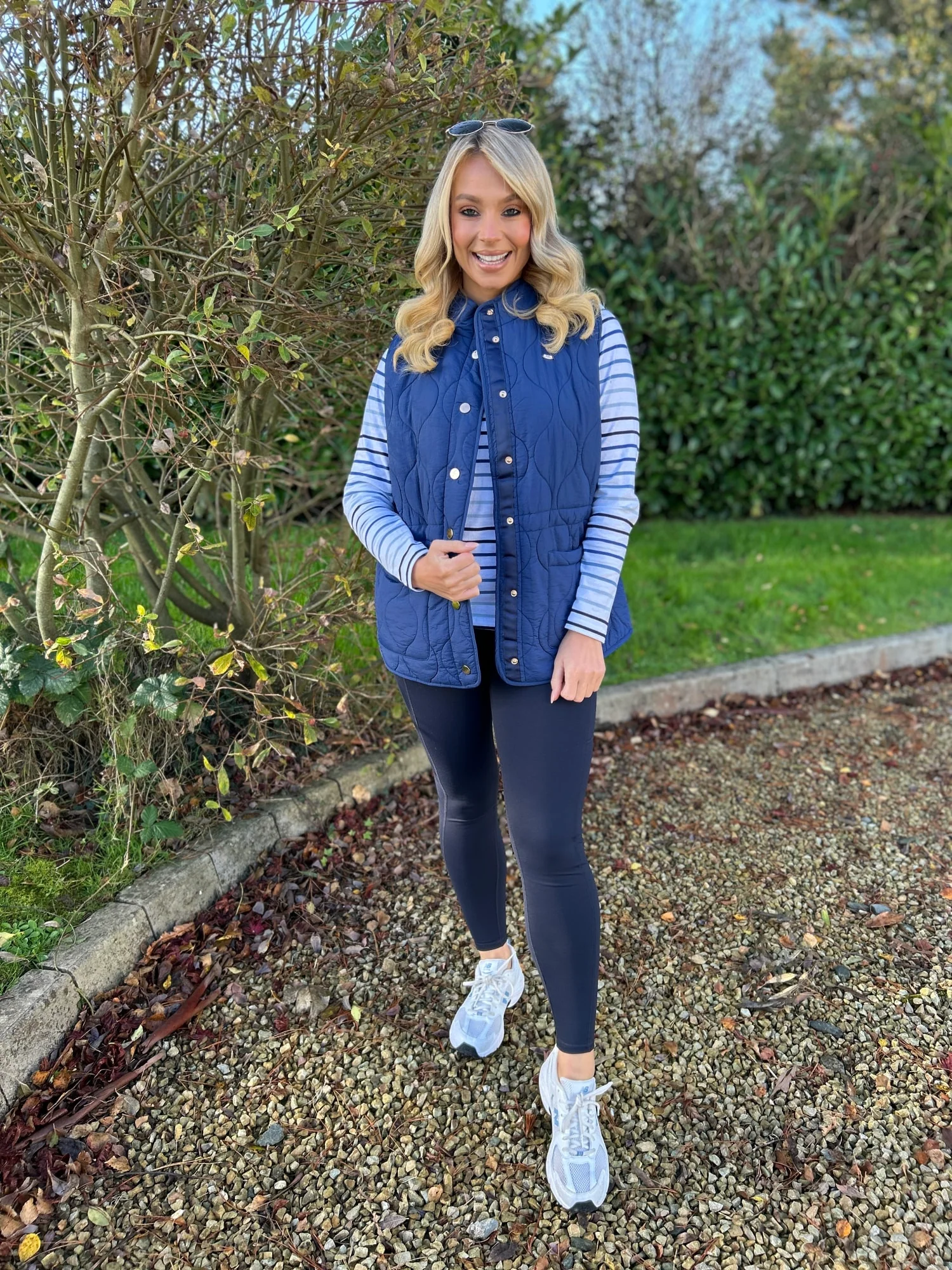 Mandy Gilet Blue - Image 6