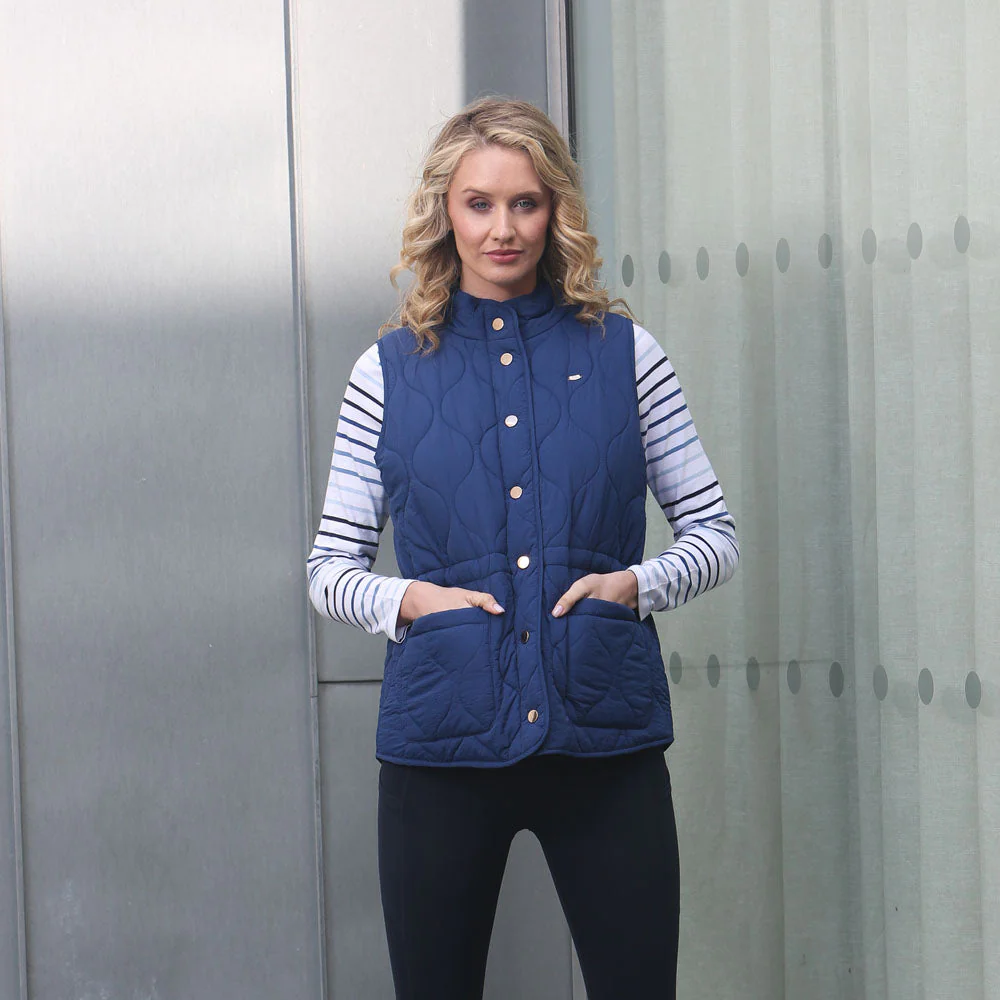 Mandy Gilet Blue - Image 7