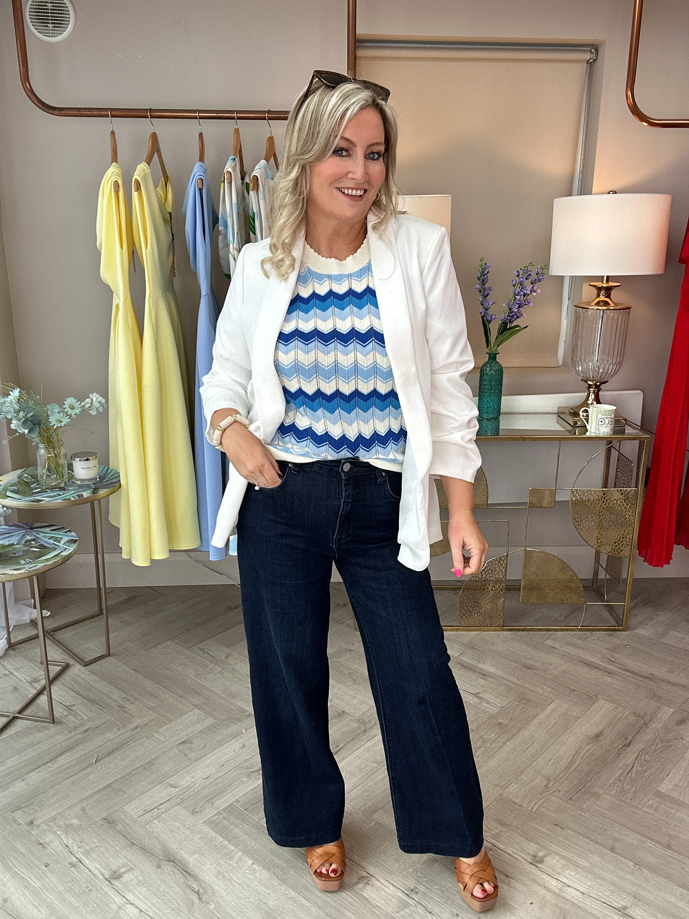 Mavis Jumper Blue - Image 14