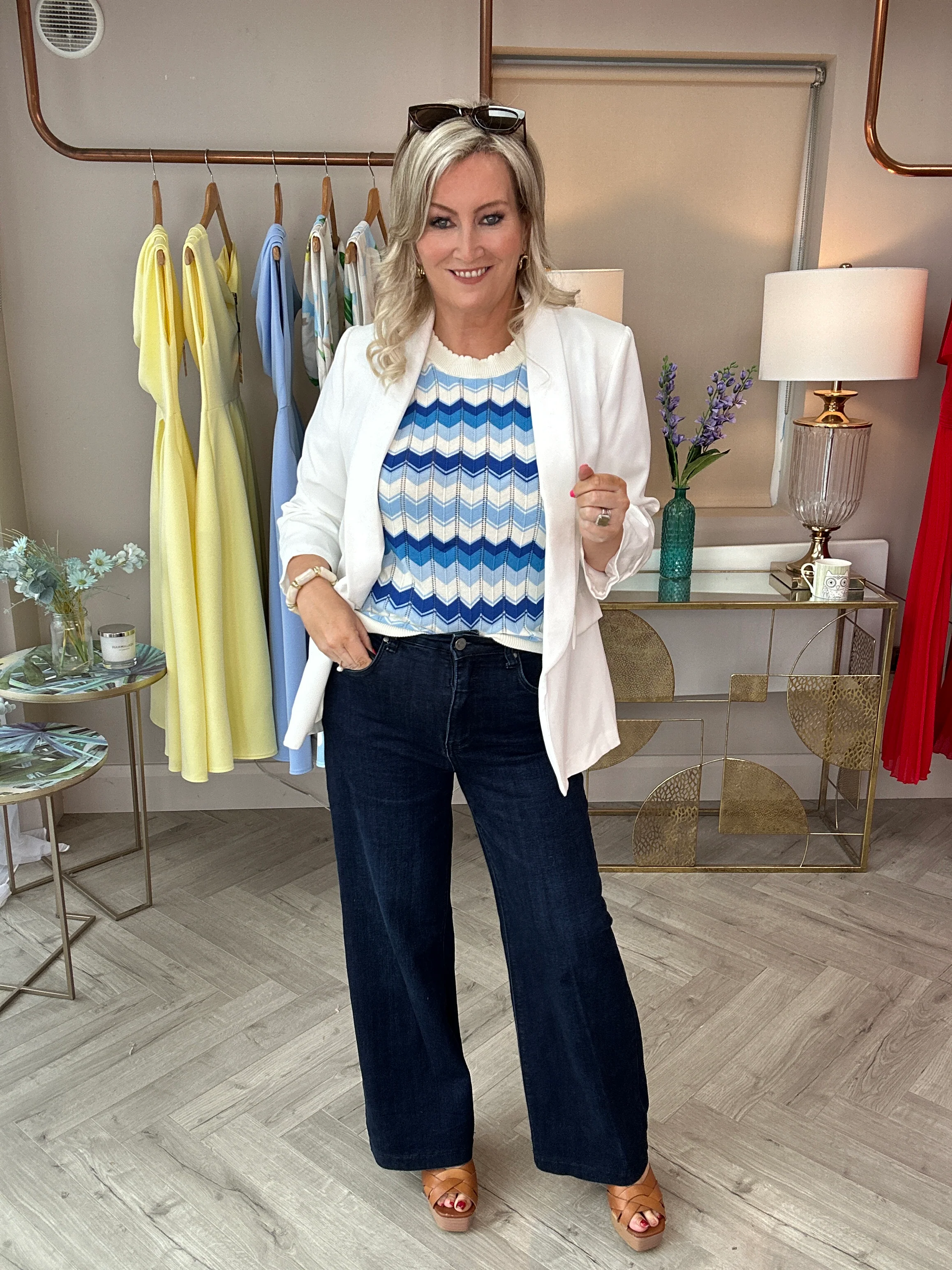 Mavis Jumper Blue - Image 9
