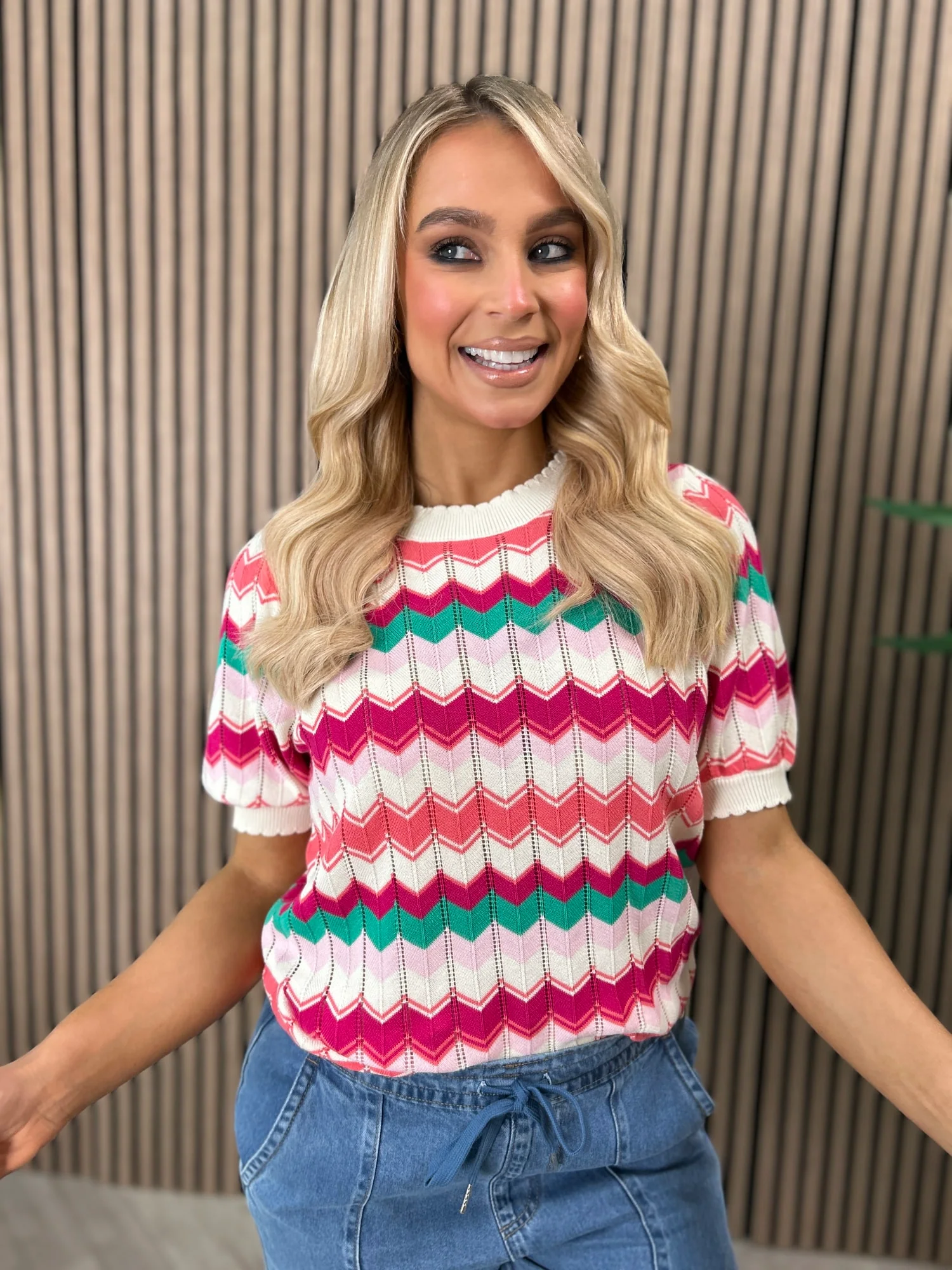 Mavis Jumper Pink