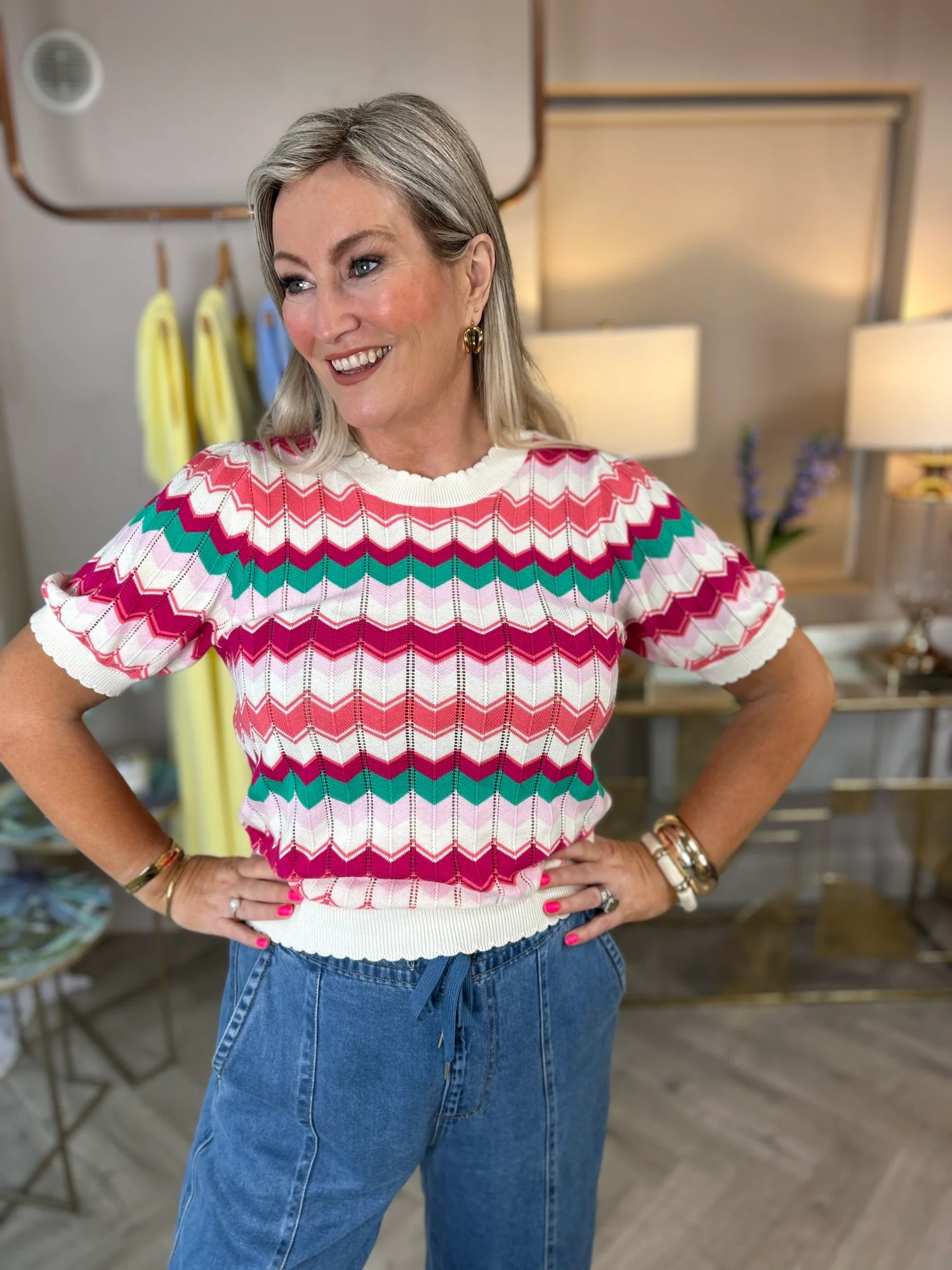 Mavis Jumper Pink - Image 4