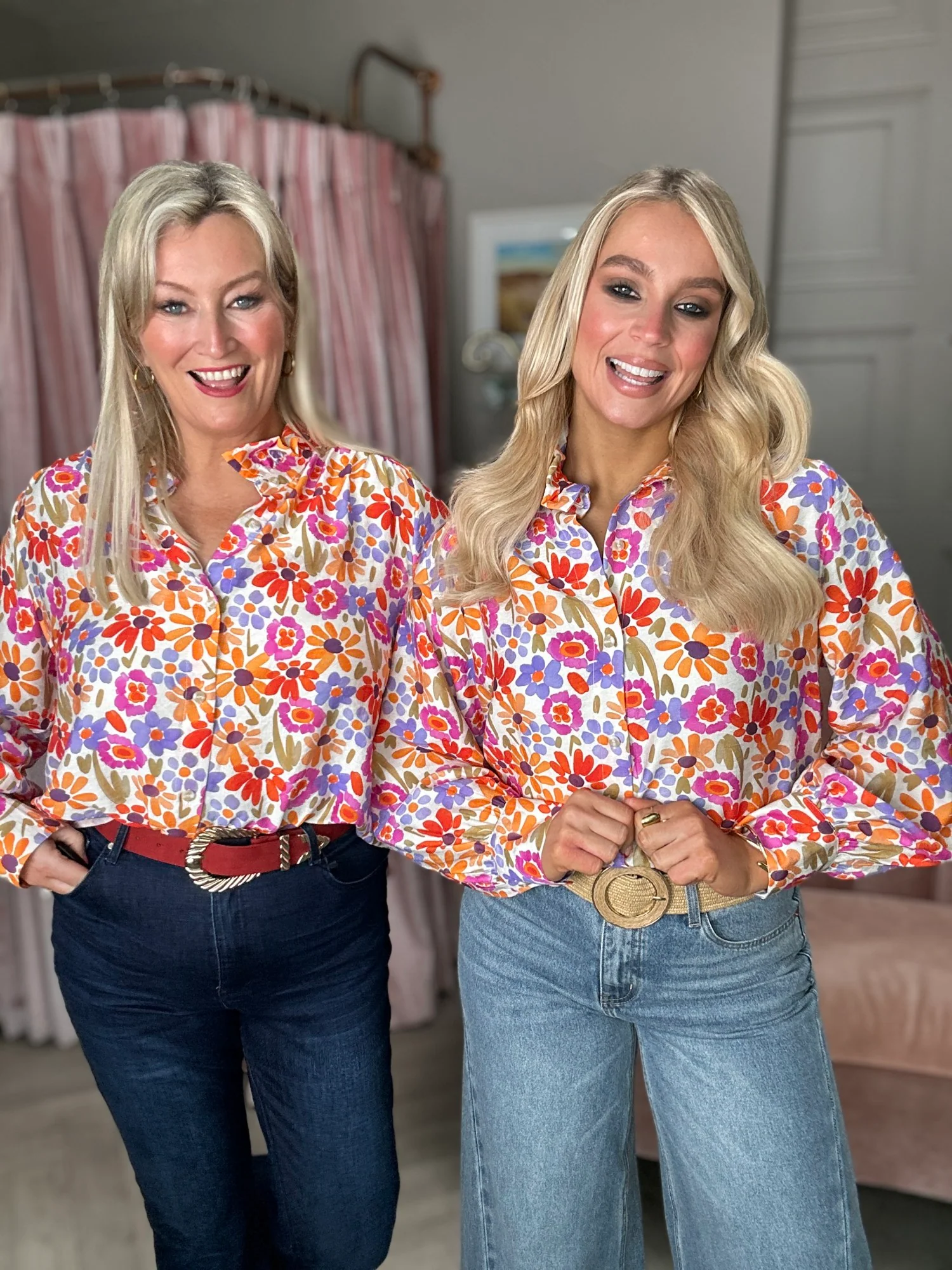 Meg Bright Floral Shirt - Image 4