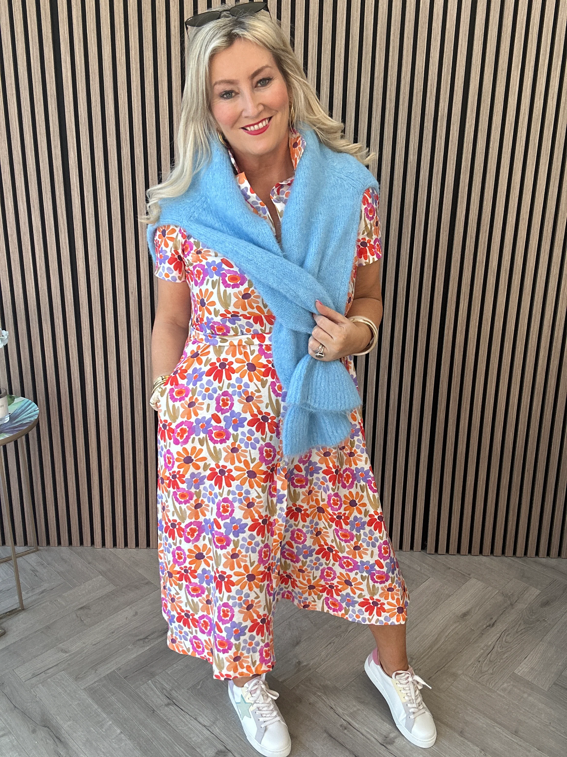 Meg Shirt Dress - Image 12