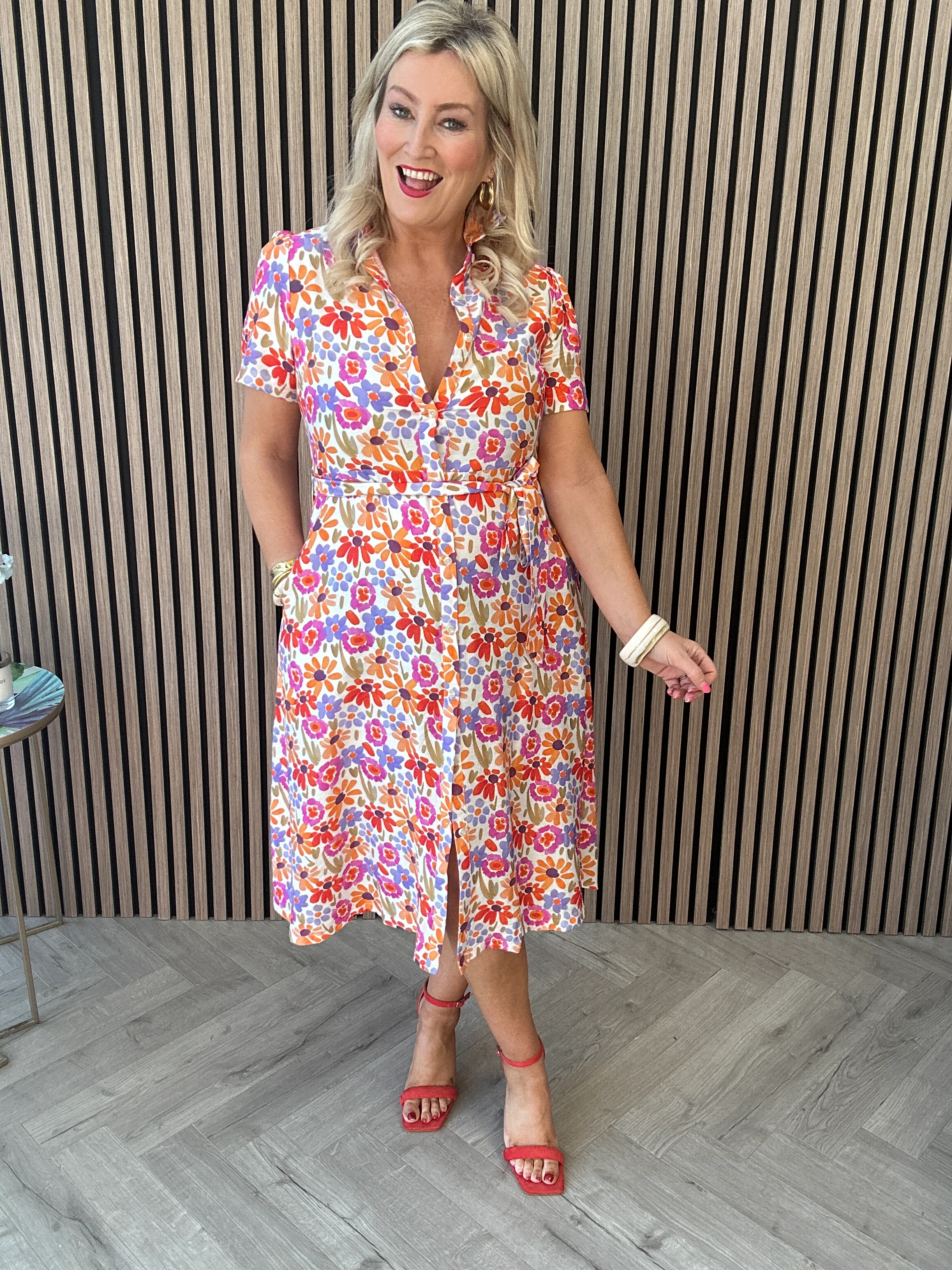 Meg Shirt Dress - Image 7