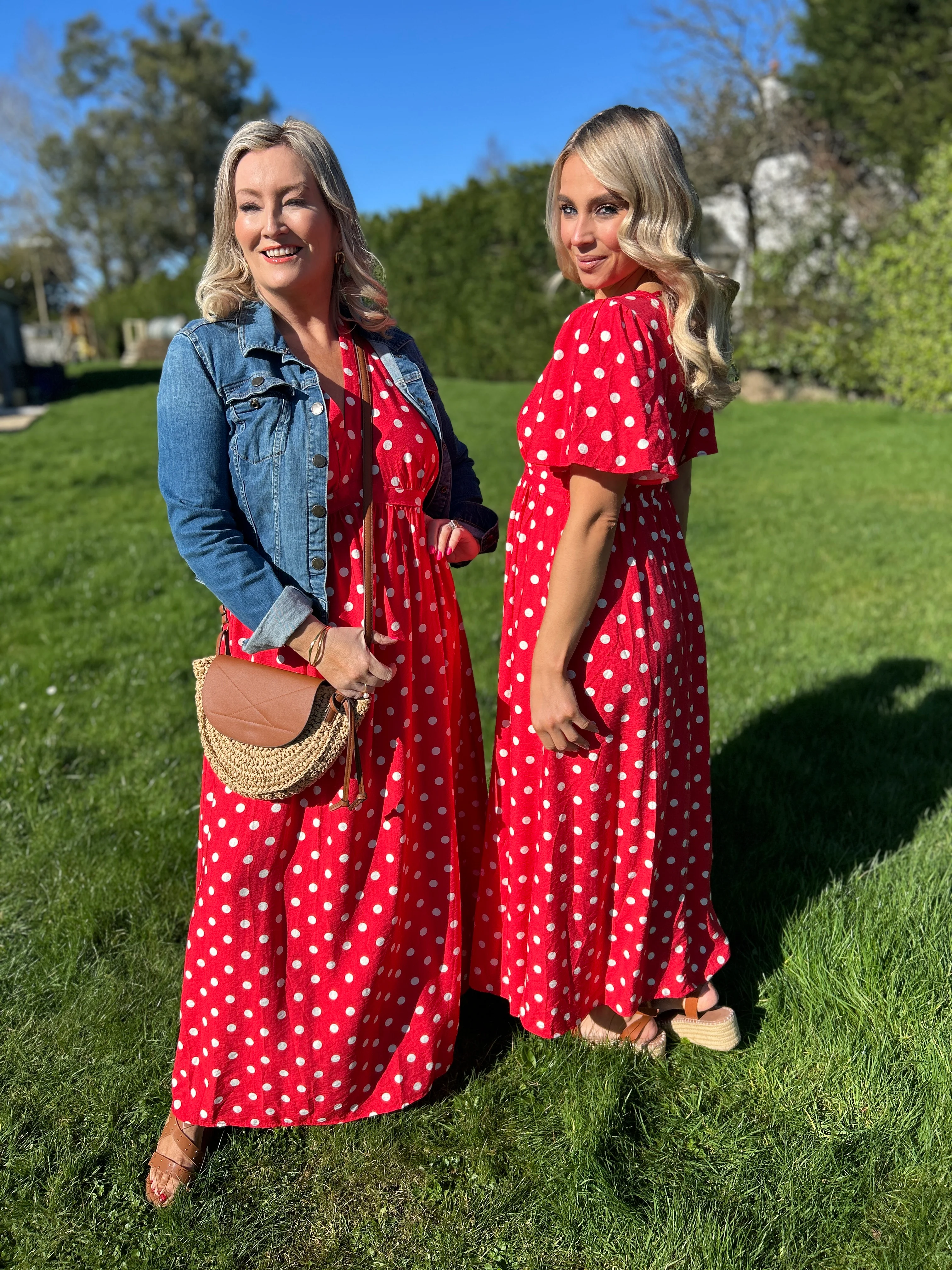Millie Red Polka Dot dress - Image 20