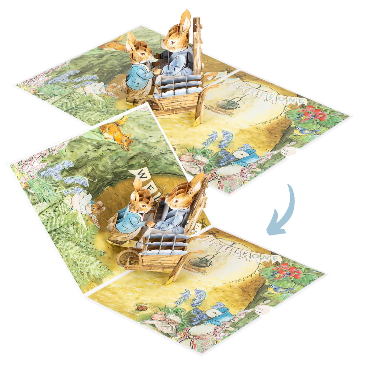 New Baby Boy Pop-up Card - Image 4