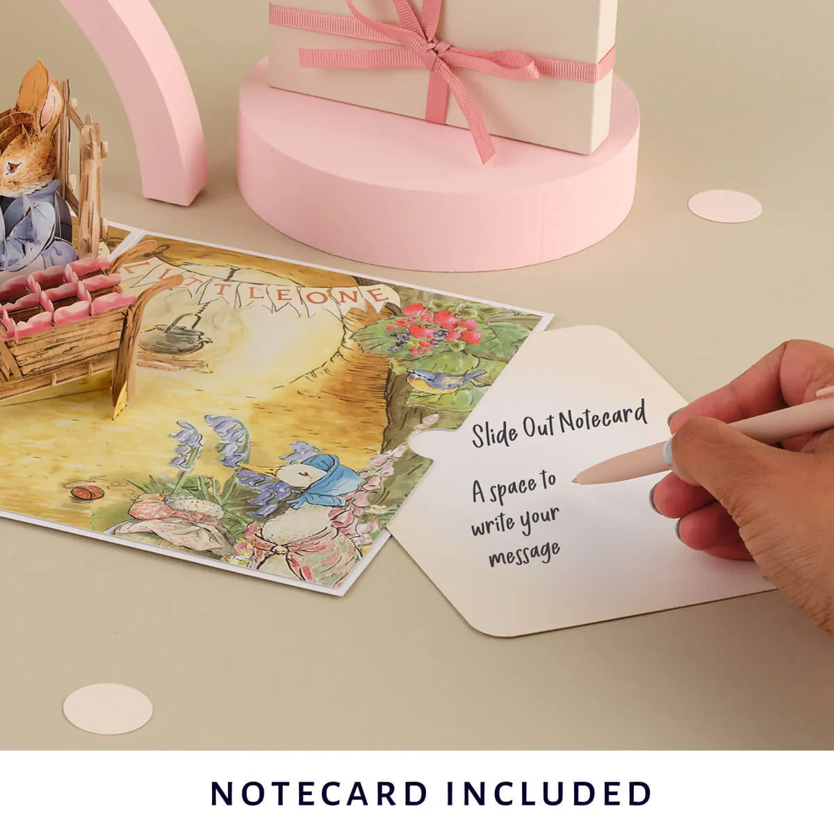 New Baby Girl Pop-up Card - Image 4
